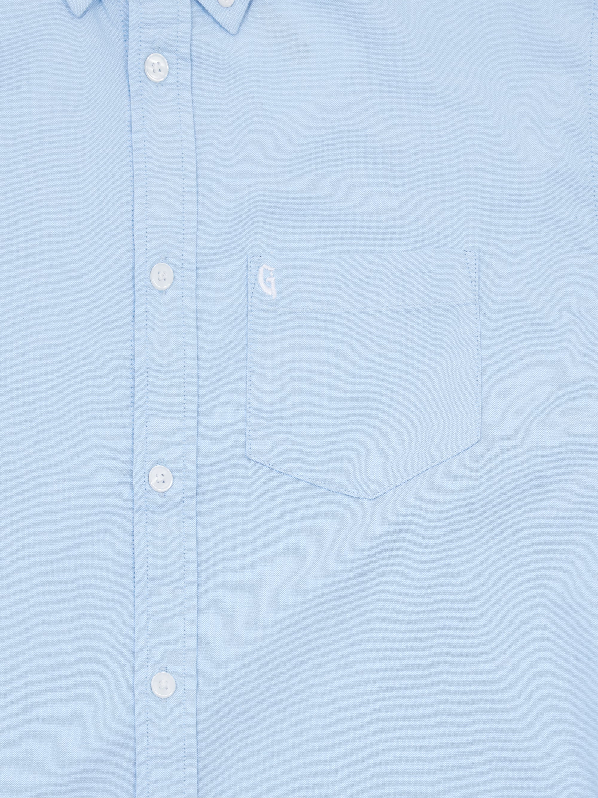 Goodhood Worldwide Oxford Shirt - Blue - Image 4