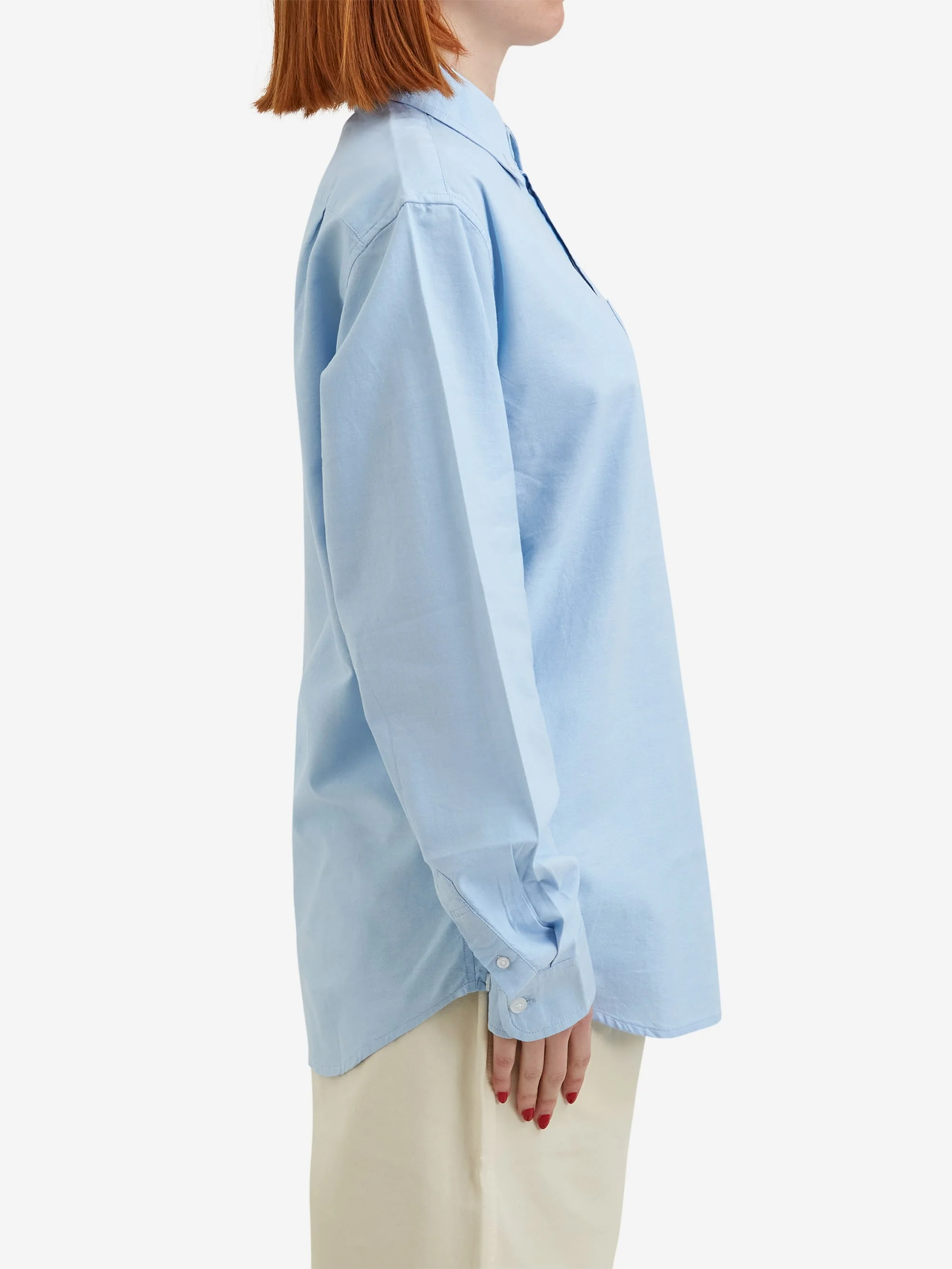 Goodhood Worldwide Oxford Shirt - Blue - Image 8