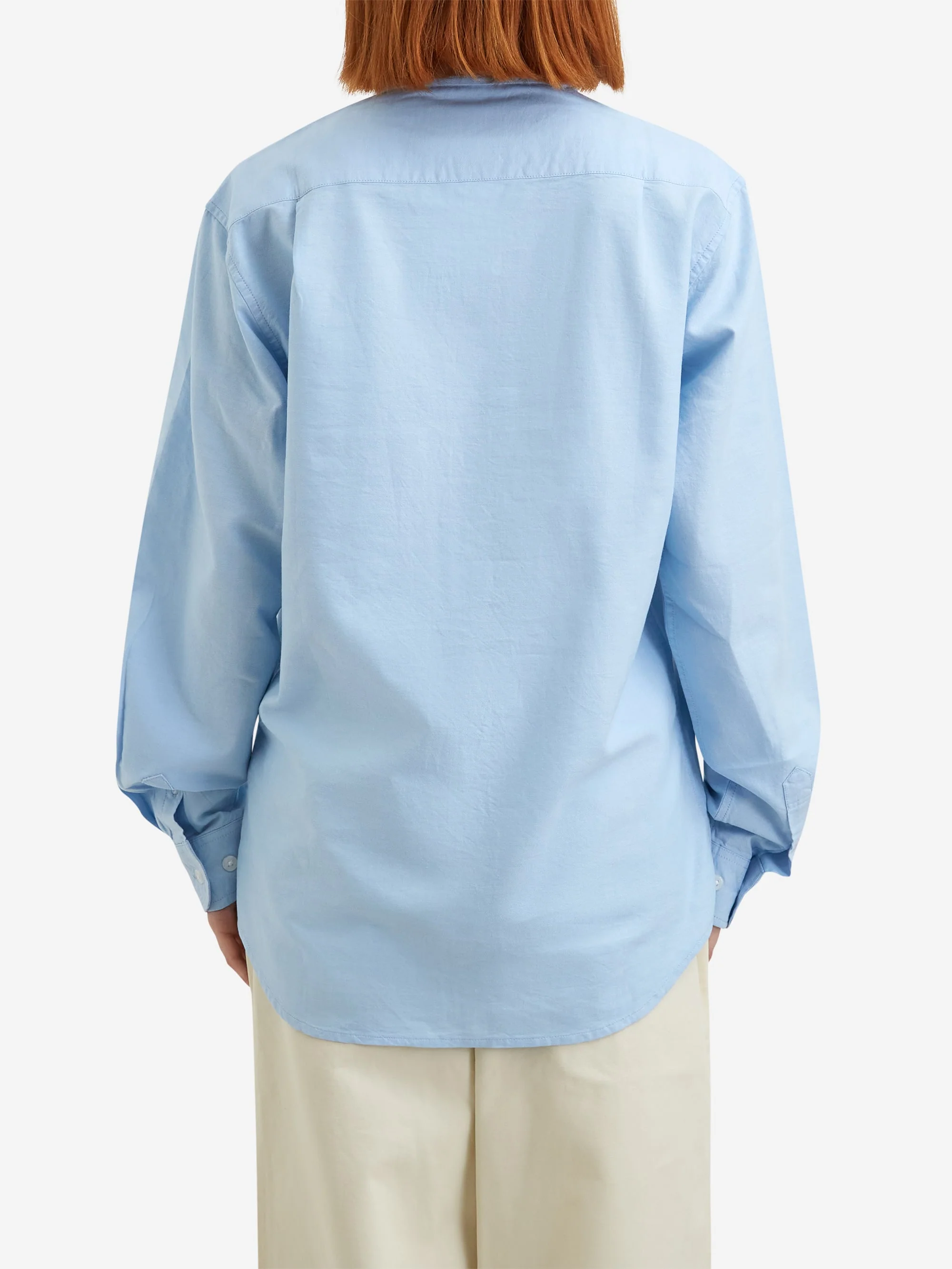 Goodhood Worldwide Oxford Shirt - Blue - Image 9
