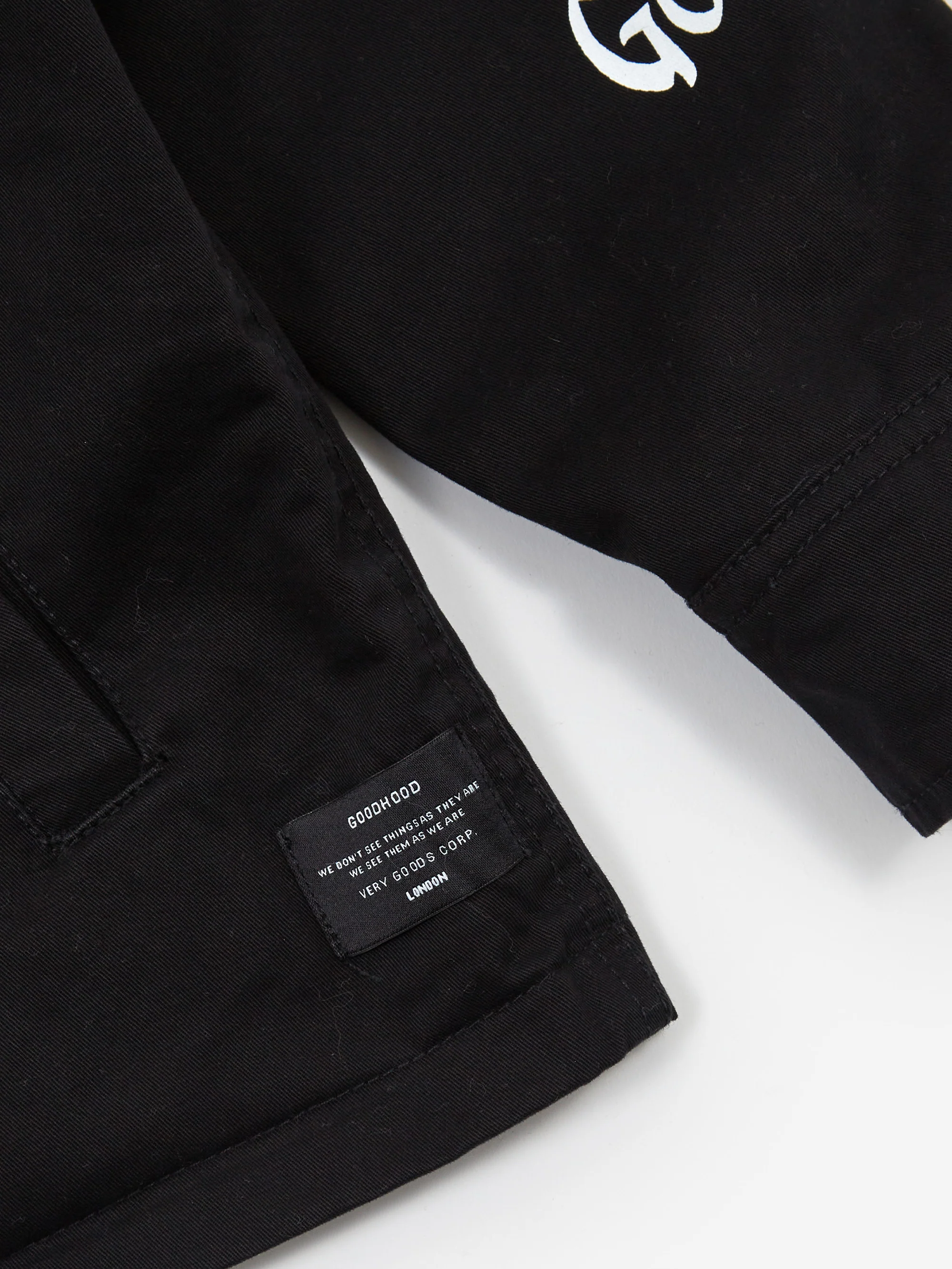Goodhood Worldwide Reversible Mechanic Jacket - Black Leopard - Image 12