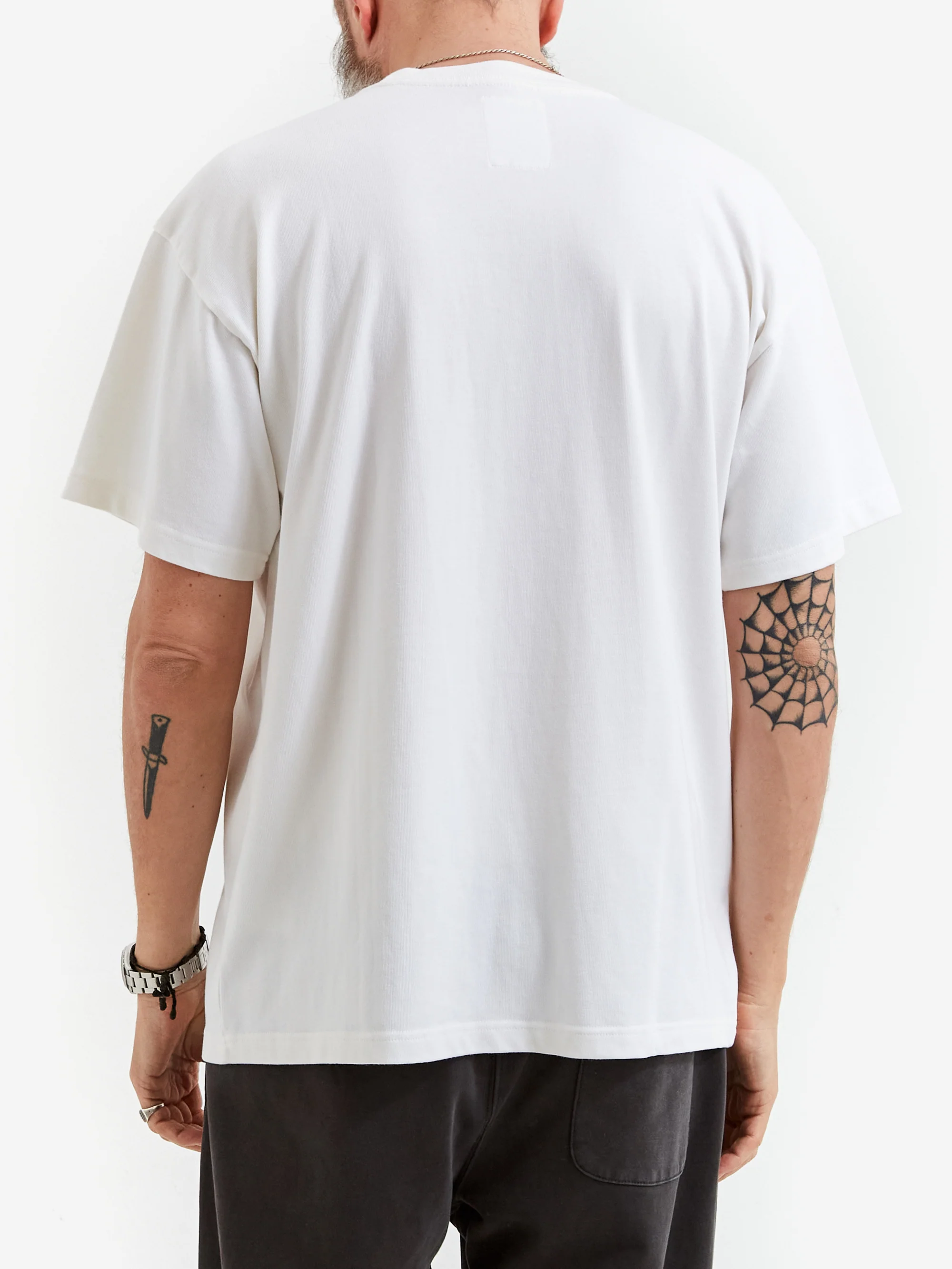 Goodhood Worldwide Script T-Shirt - White - Image 5