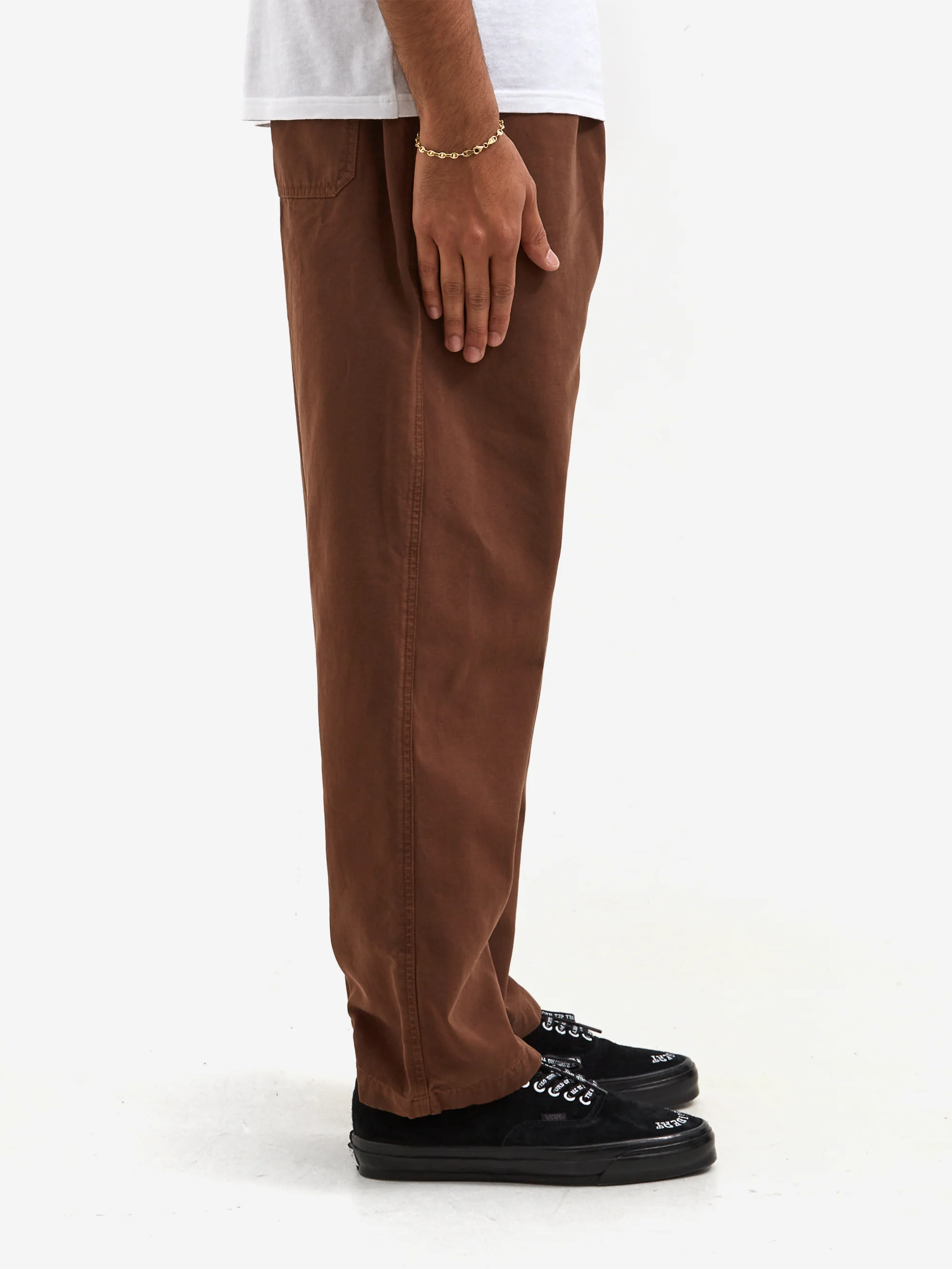 Goodhood Worldwide Slacker Pant - Faded Brown - Image 6