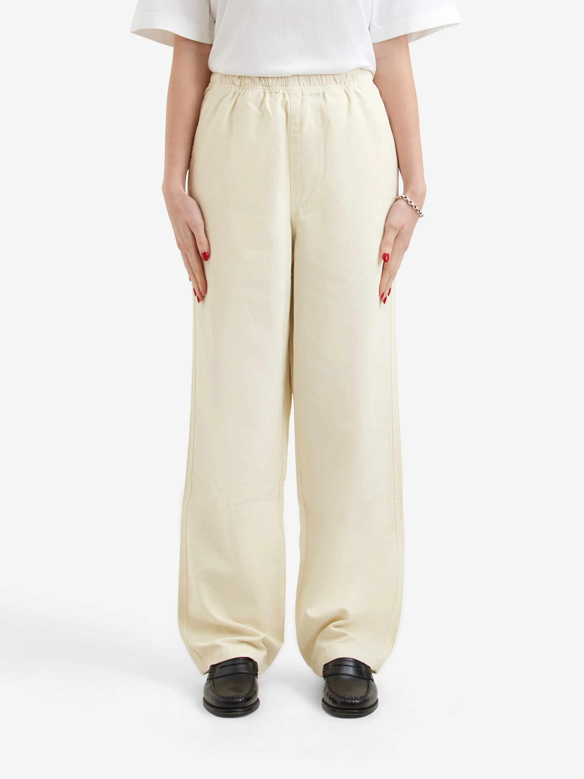 Goodhood Worldwide Street Pant - Bone - Image 9
