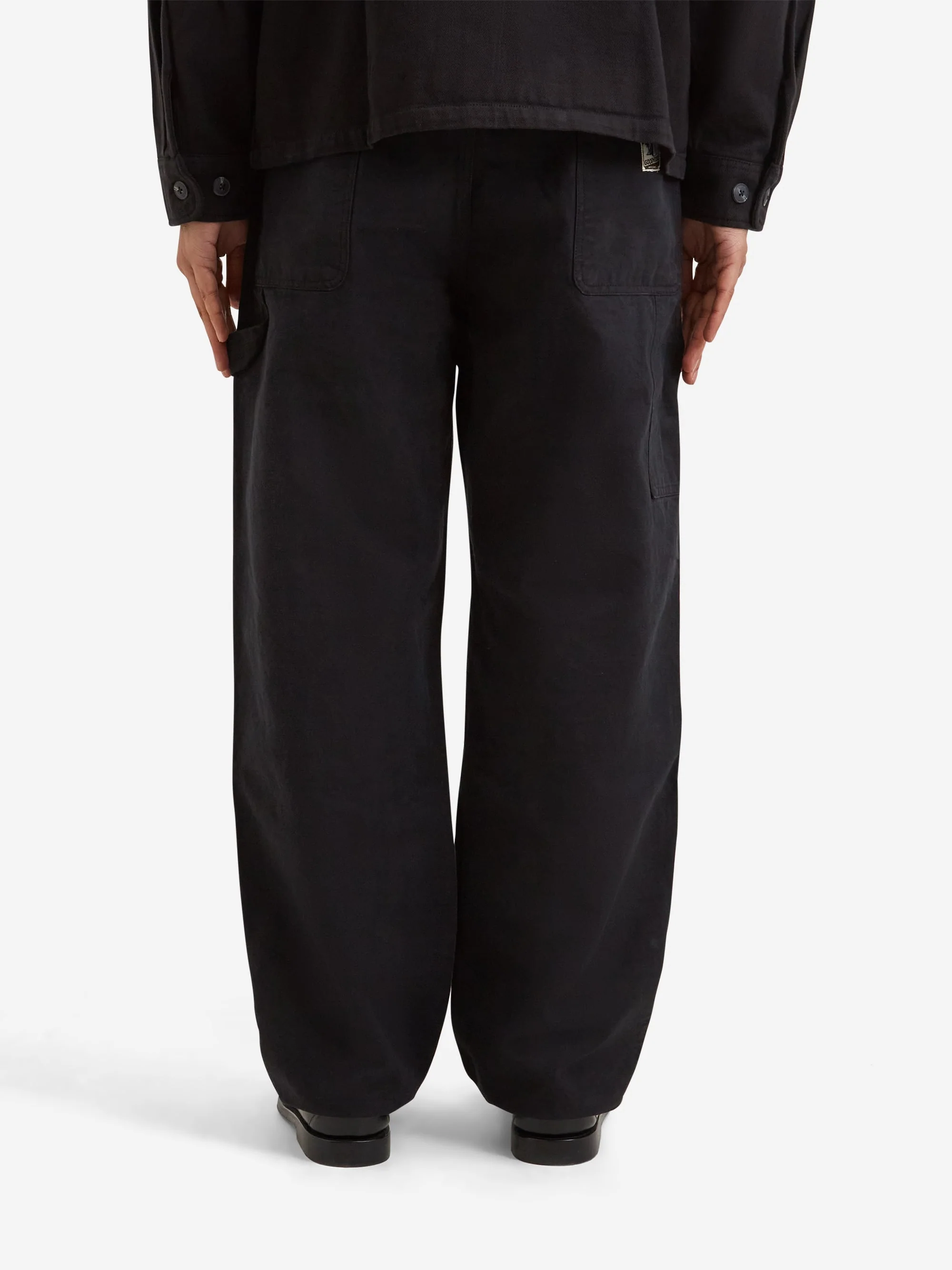 Goodhood Worldwide Street Pant - Faded Black - Image 4