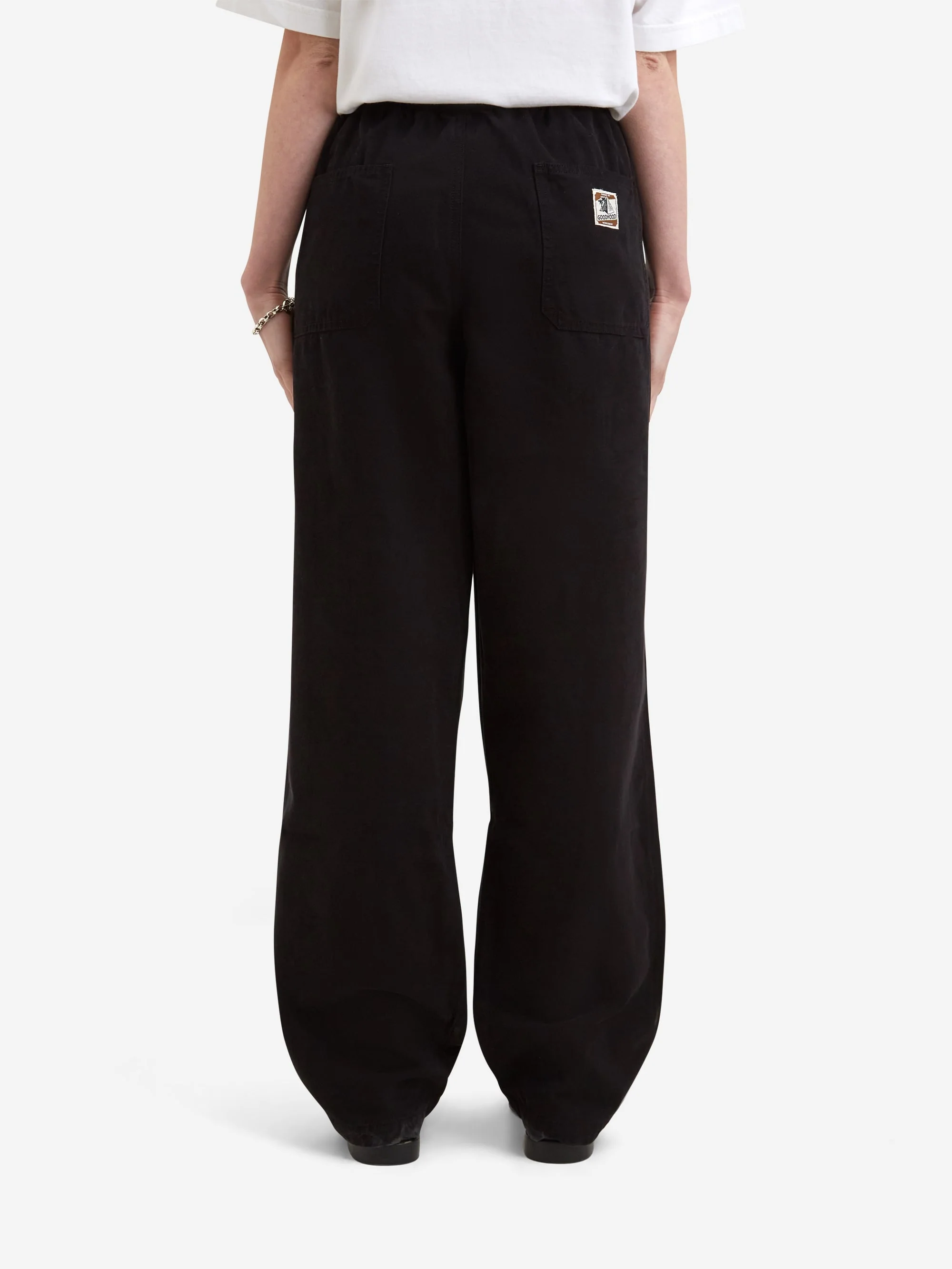 Goodhood Worldwide Street Pant - Faded Black - Image 7