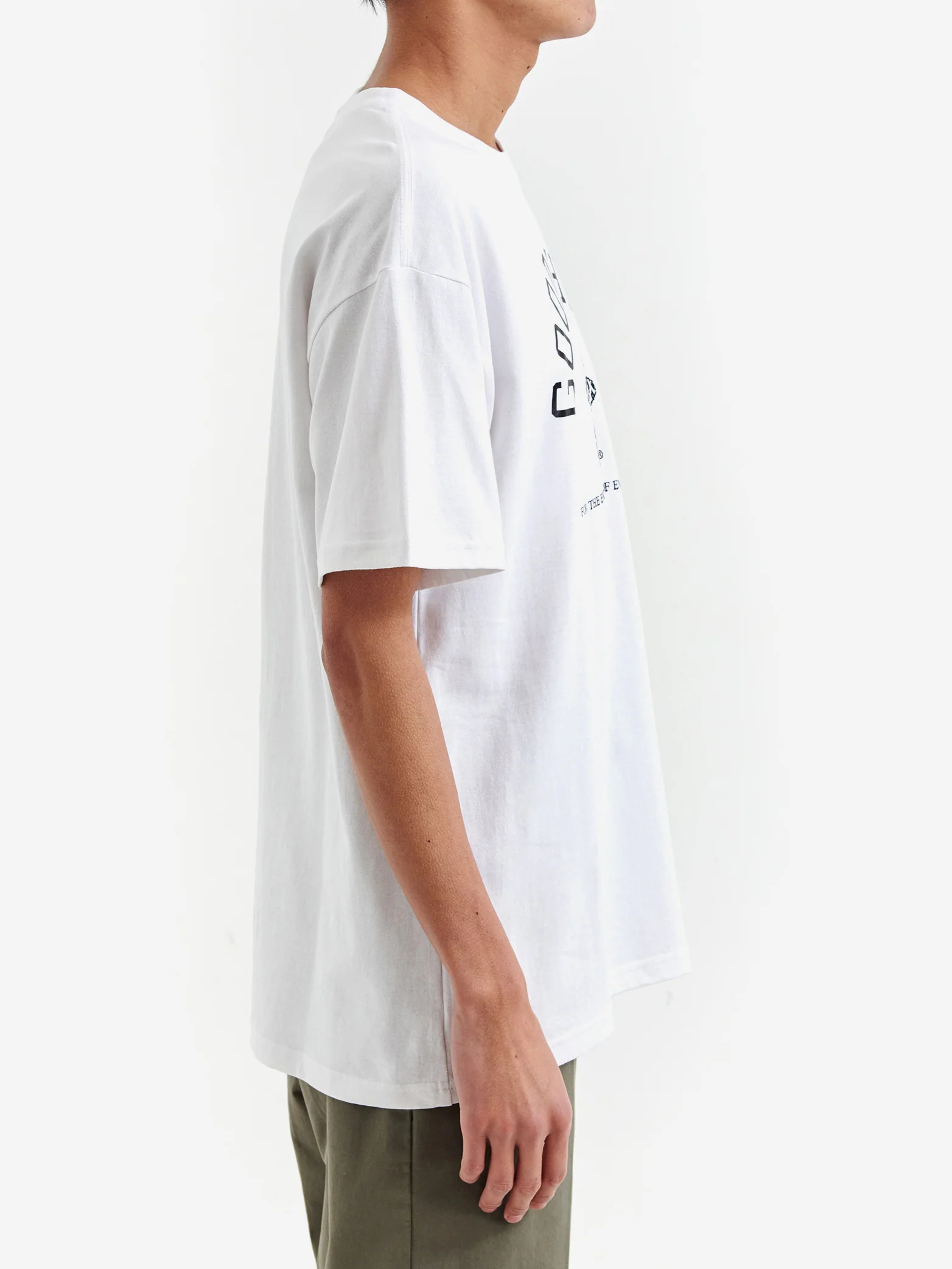 Goodhood Worldwide Teddy T-Shirt - White - Image 6