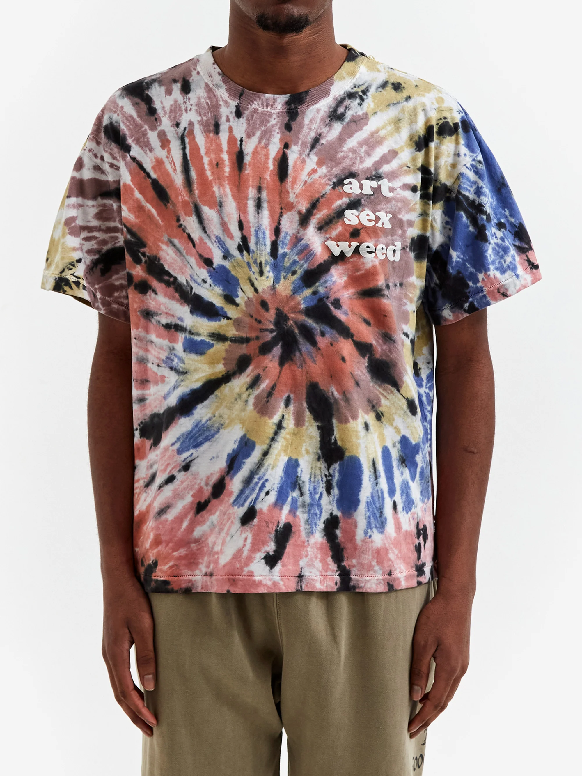 Goodhood Worldwide Tie Dye Art T-Shirt - Tie Dye - Image 2