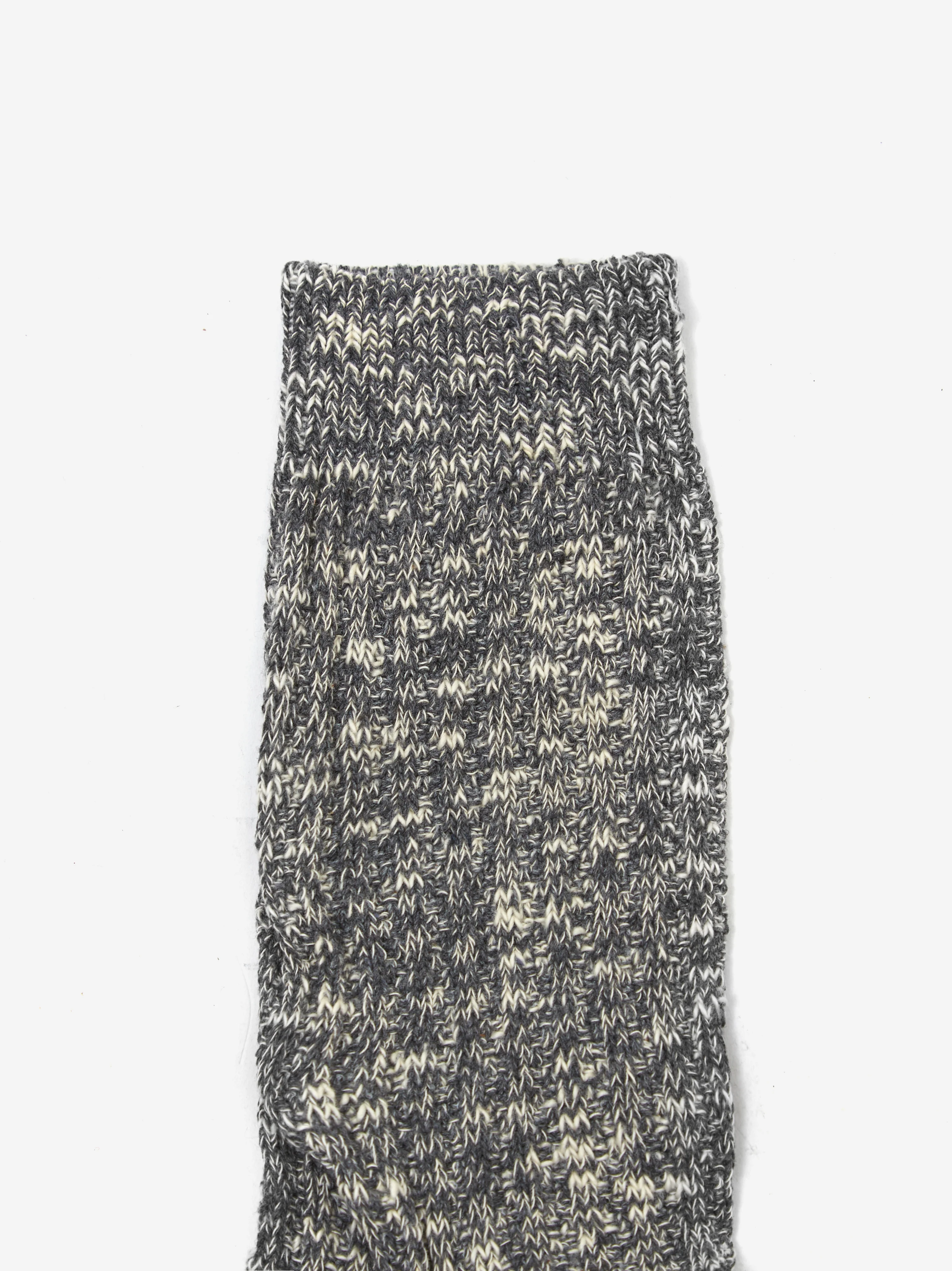 Goodhood Worldwide Twisted Yarn Sock - Grey - Image 3