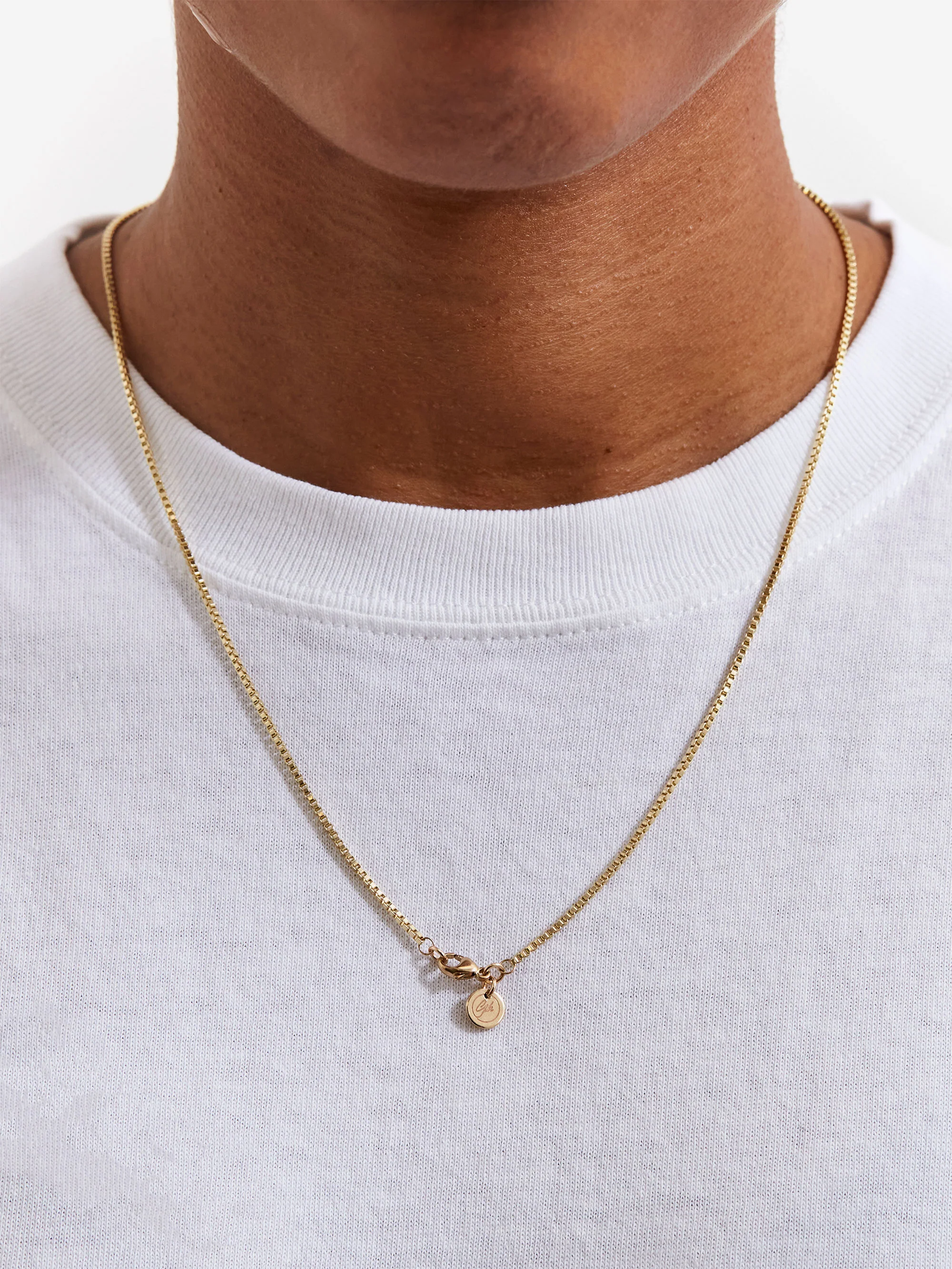 Goodhood Worldwide Venetian Chain / 9ct Gold / 1.5mm Gauge / 50cm - Image 6