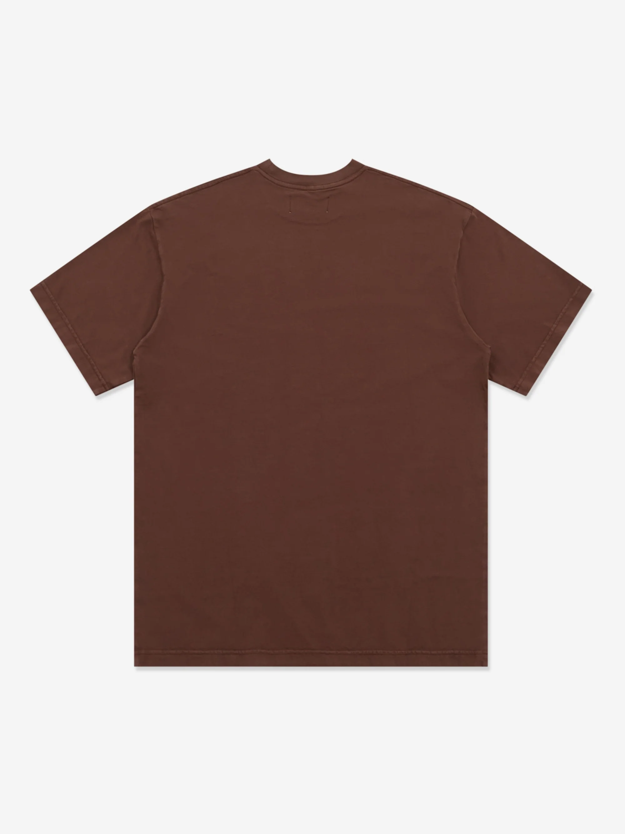 Goodhood Worldwide Washed Yologo T-Shirt - Faded Brown - Image 4
