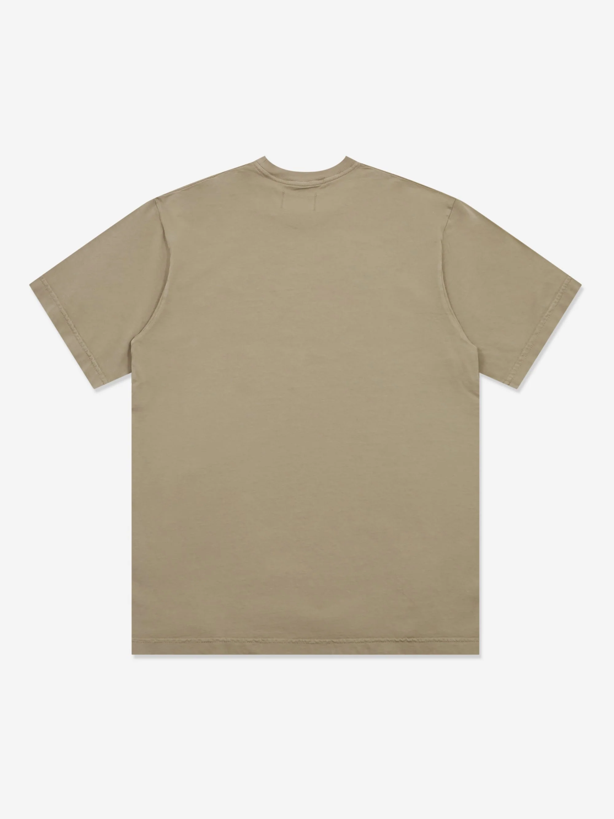 Goodhood Worldwide Washed Yologo T-Shirt - Faded Olive - Image 5