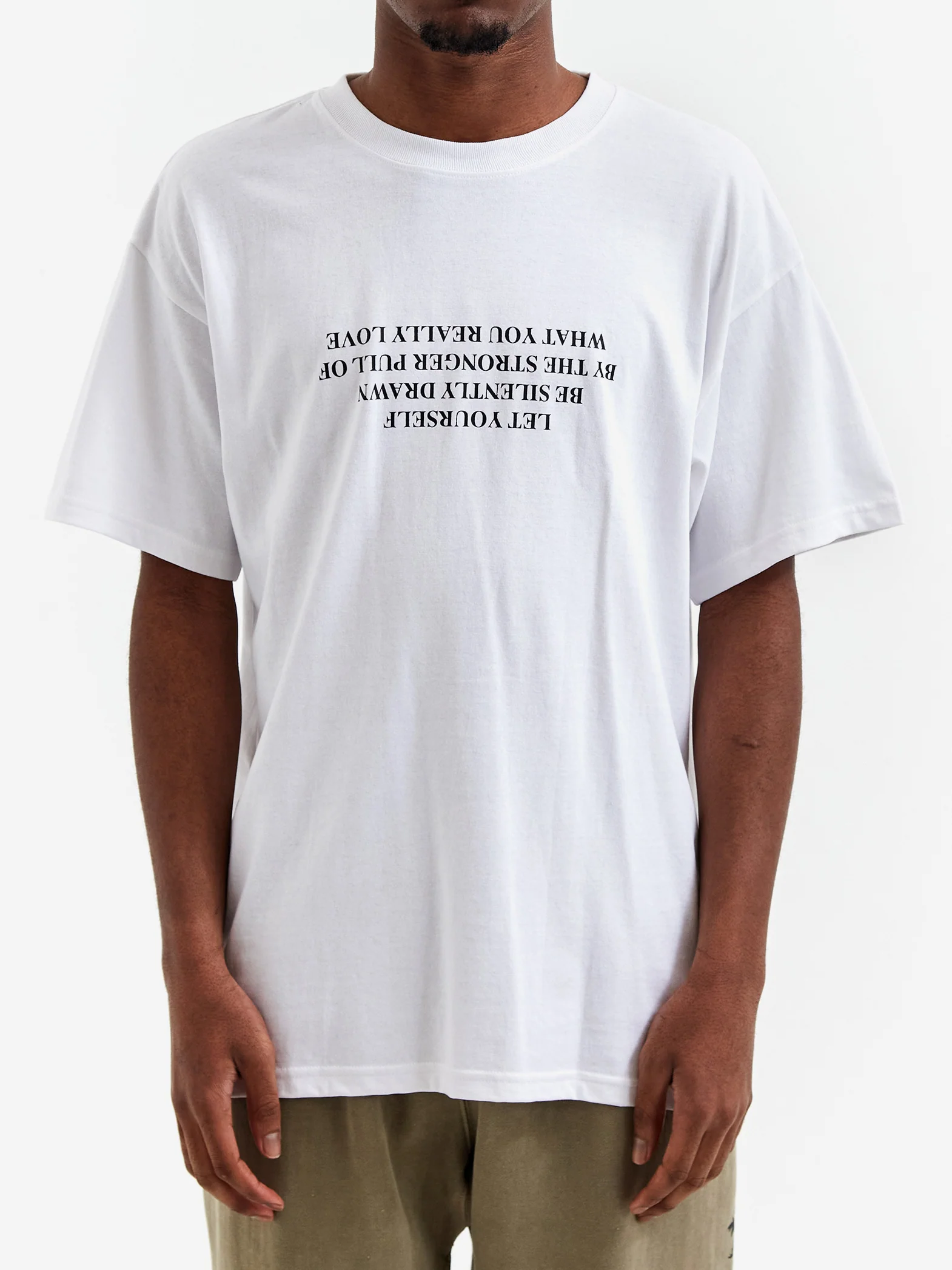 Goodhood Worldwide What You Love T-Shirt - White - Image 2