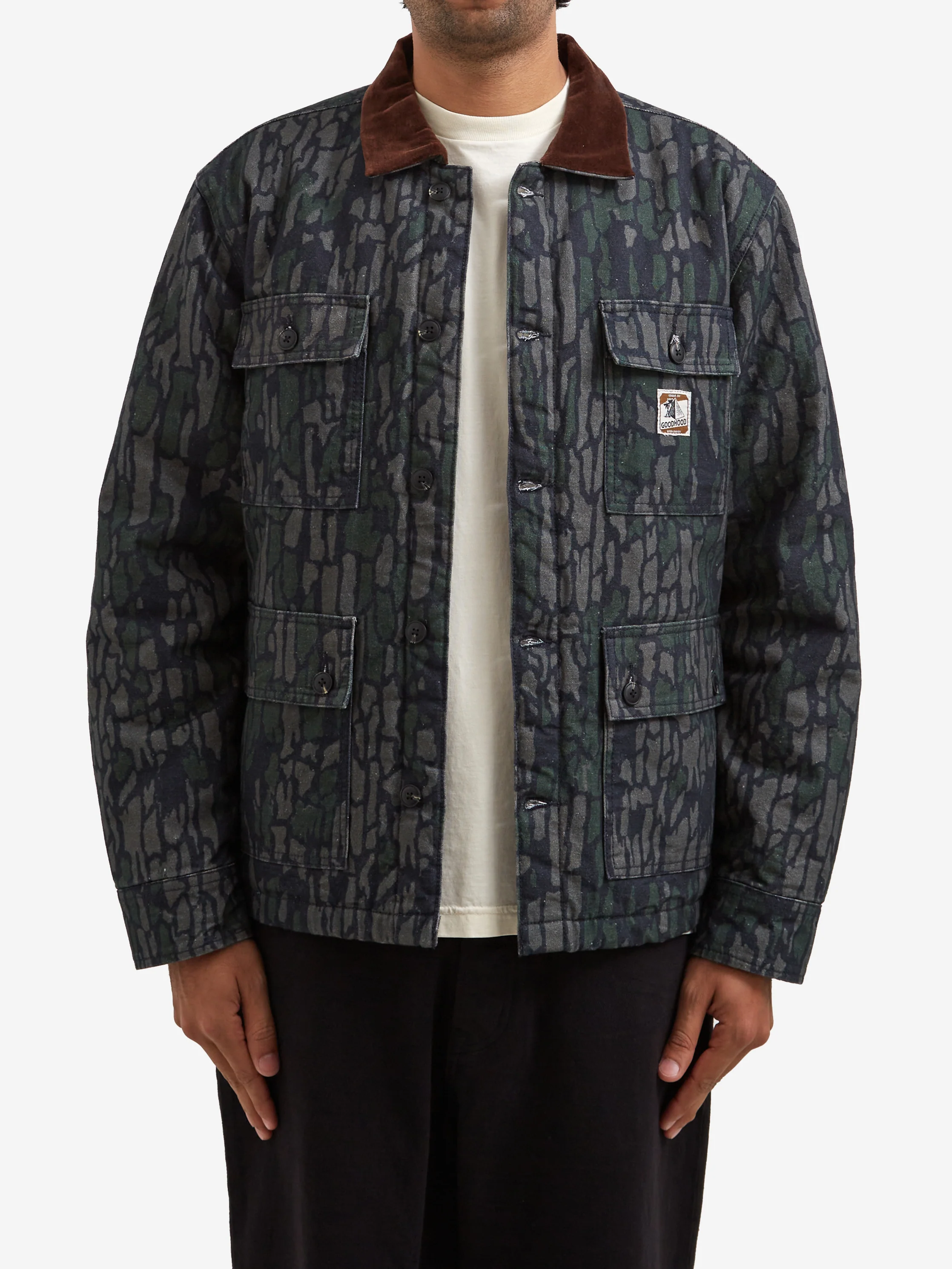 Goodhood Worldwide Workwear Jacket - Camo - Image 7