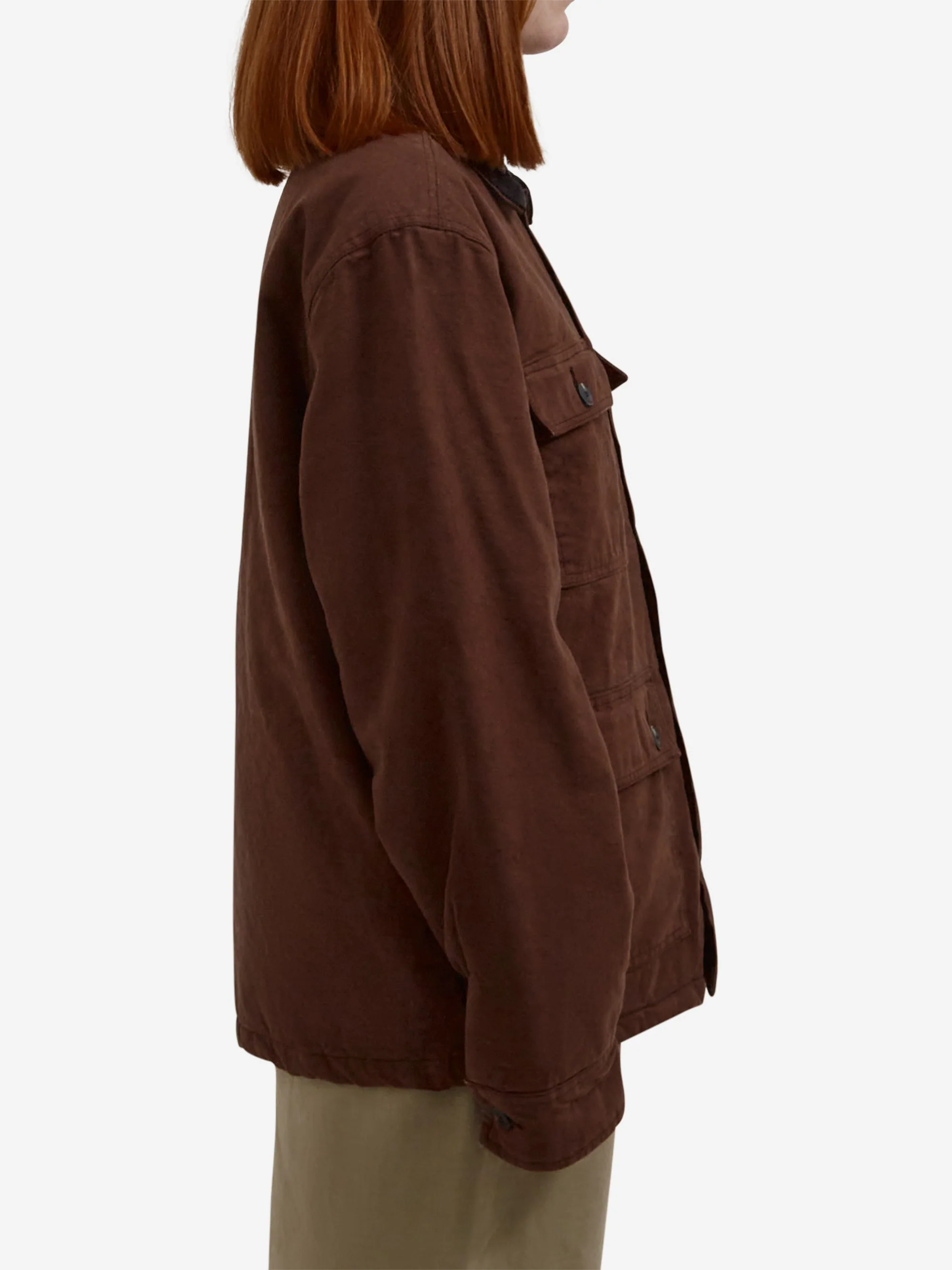 Goodhood Worldwide Workwear Jacket - Faded Brown - Image 10