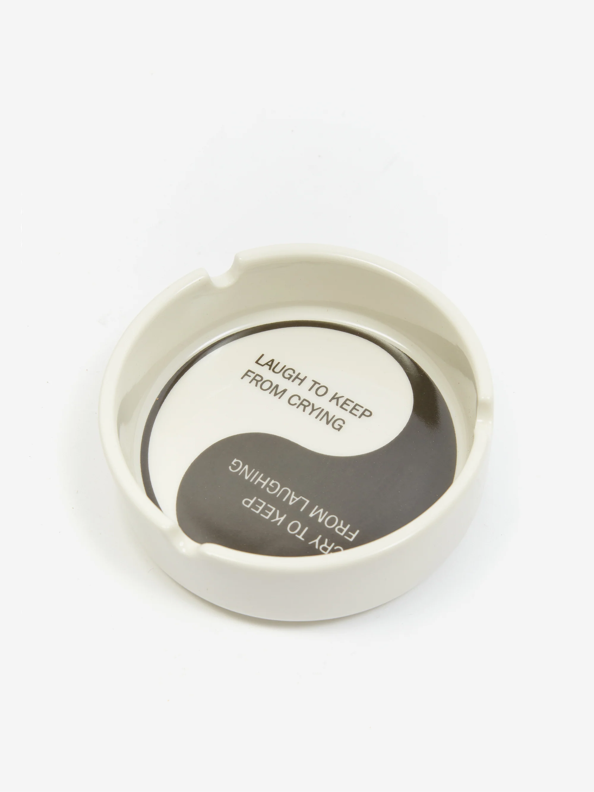Goodhood Worldwide x Ed Davis Yin-Yang Ashtray - White - Image 3