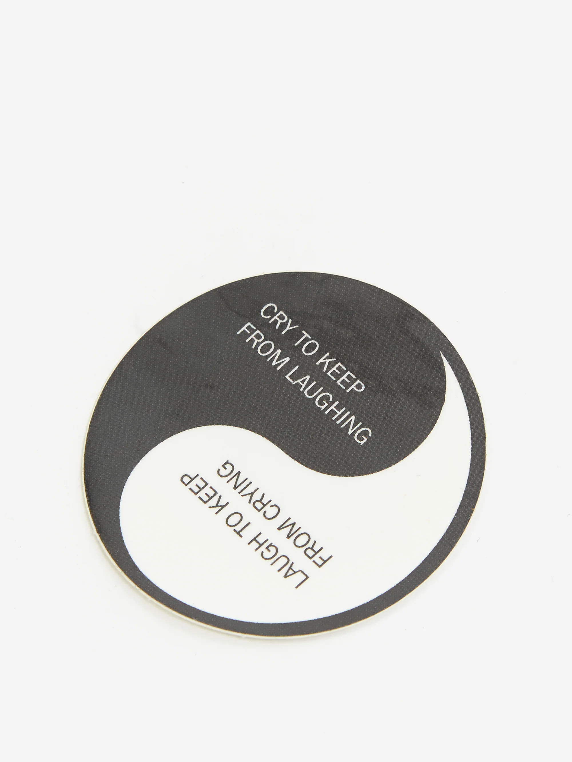 Goodhood Worldwide x Ed Davis Yin-Yang  Sticker - Image 2