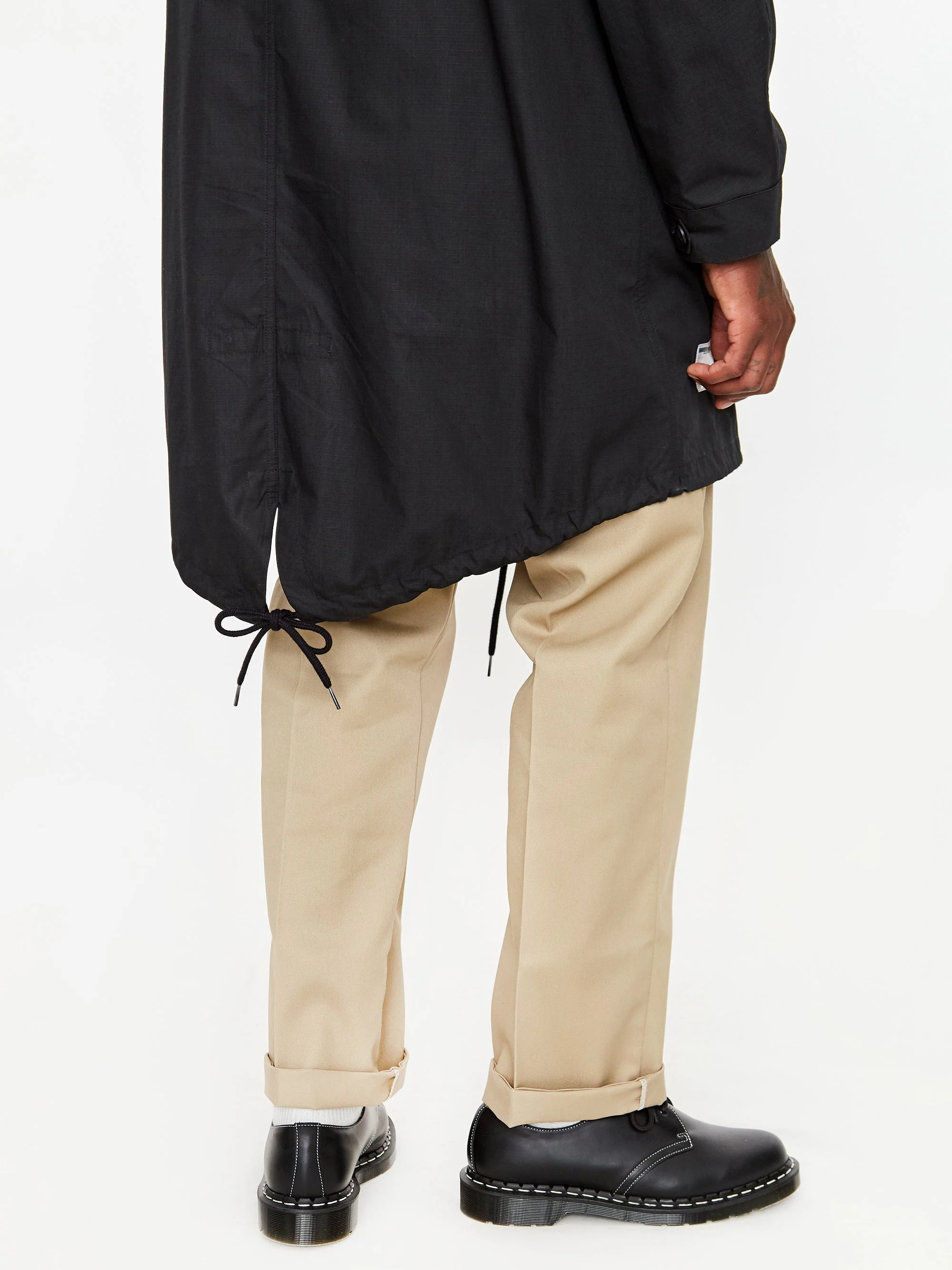 Goodhood x Fred Perry Parka - Black - Image 24