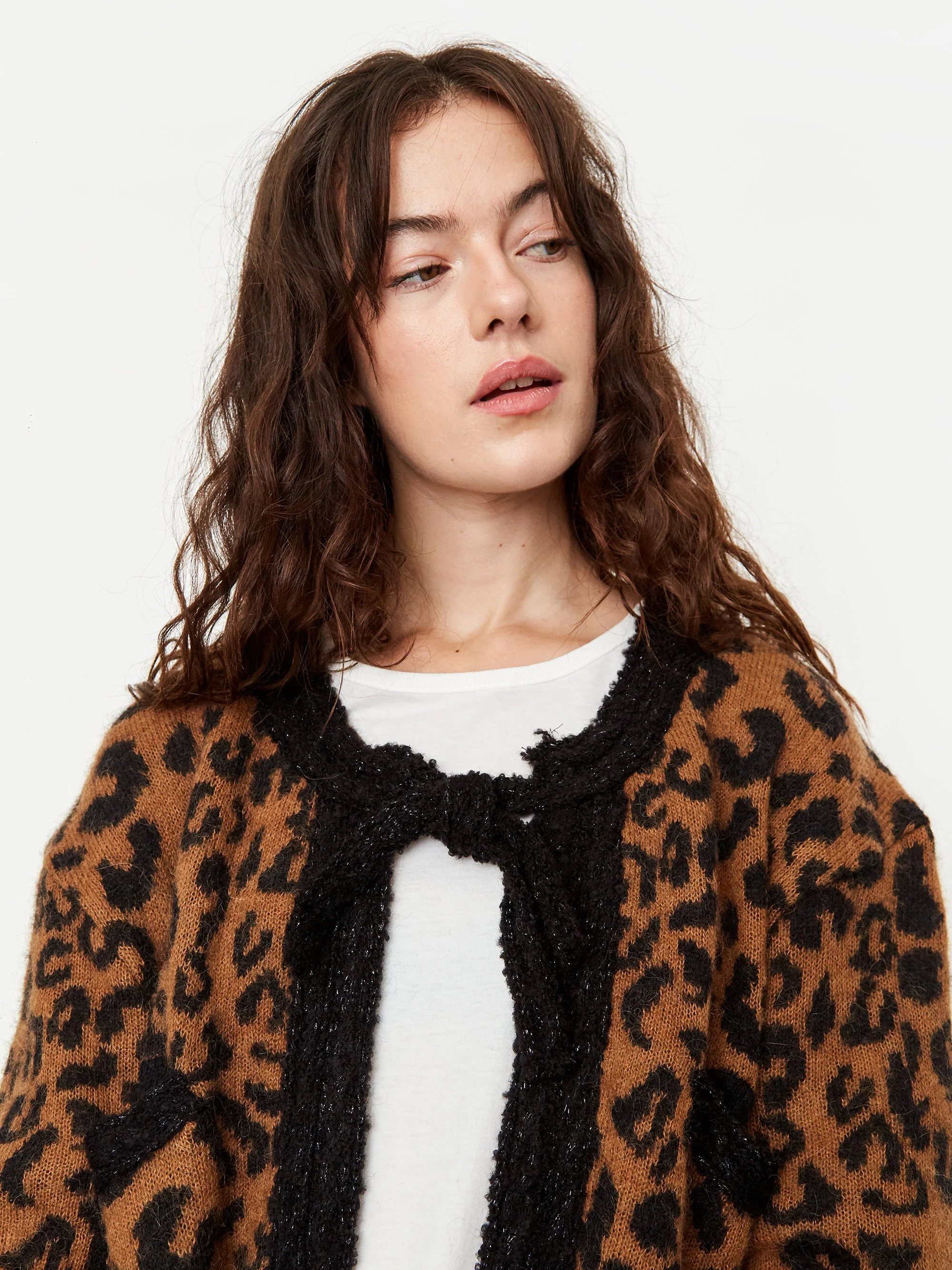 Goodhood x Stand Alone Cardigan - Leopard - Image 7