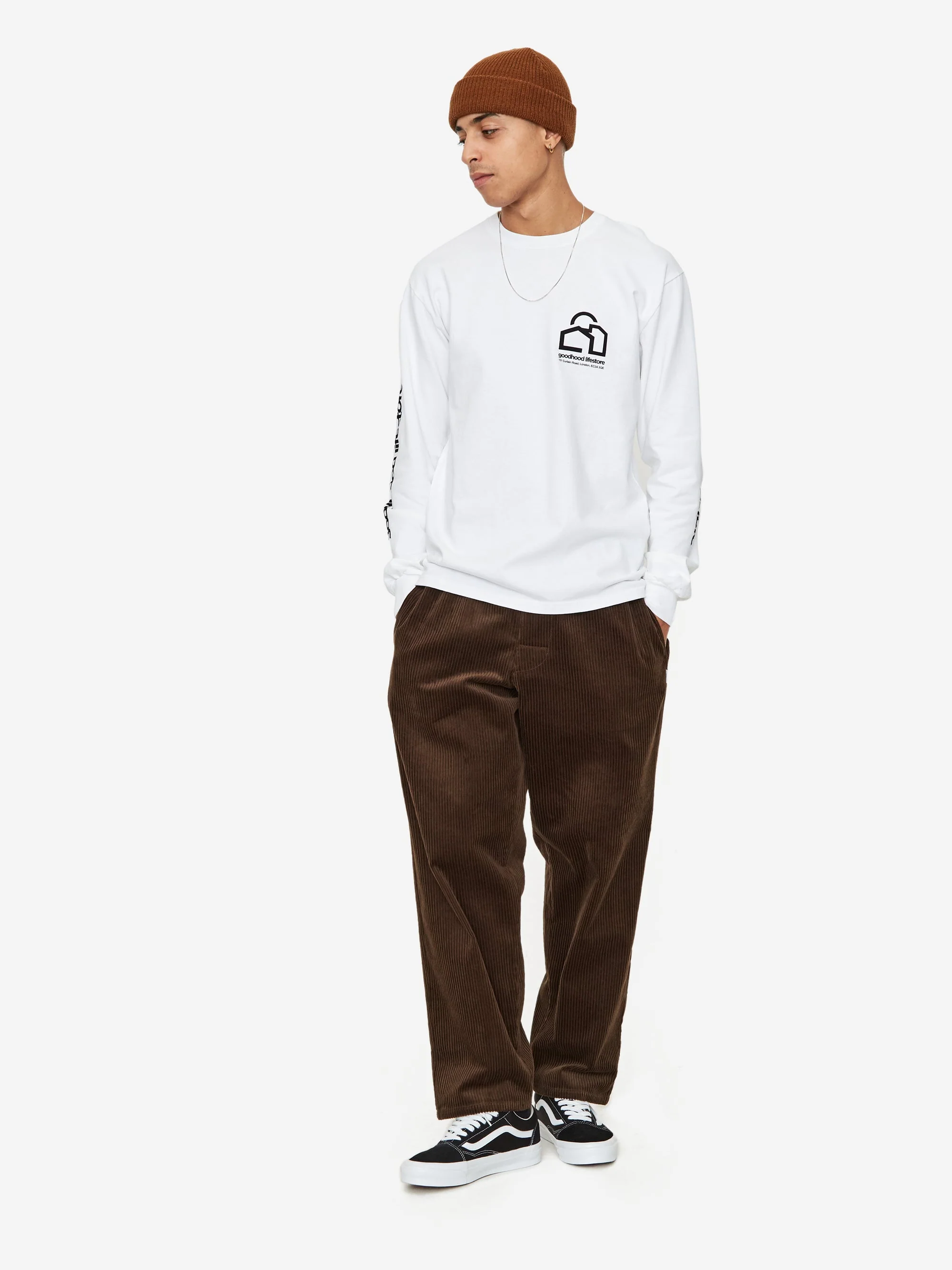 Goods By Goodhood Beanie - Brown - Image 5