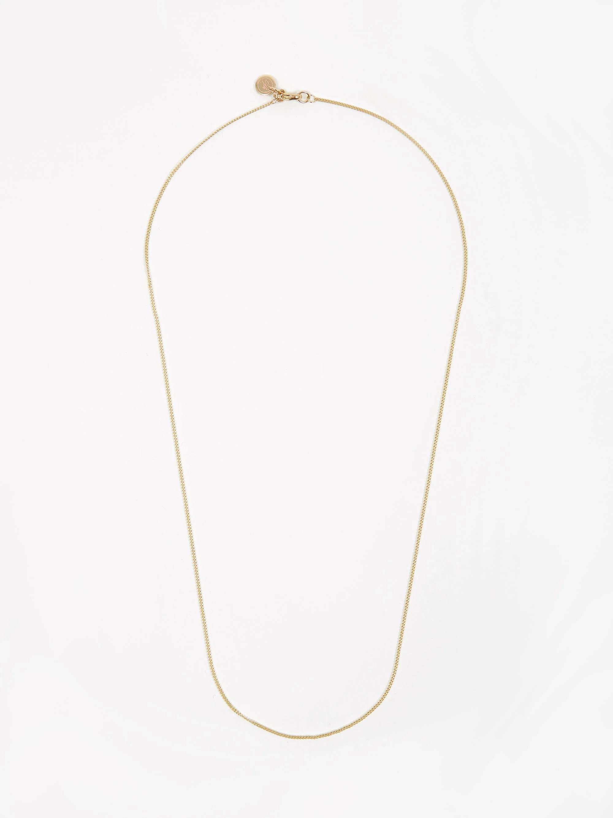 Goods by Goodhood Curb Chain / Gold / 1.2mm Gauge / 50cm - Image 3