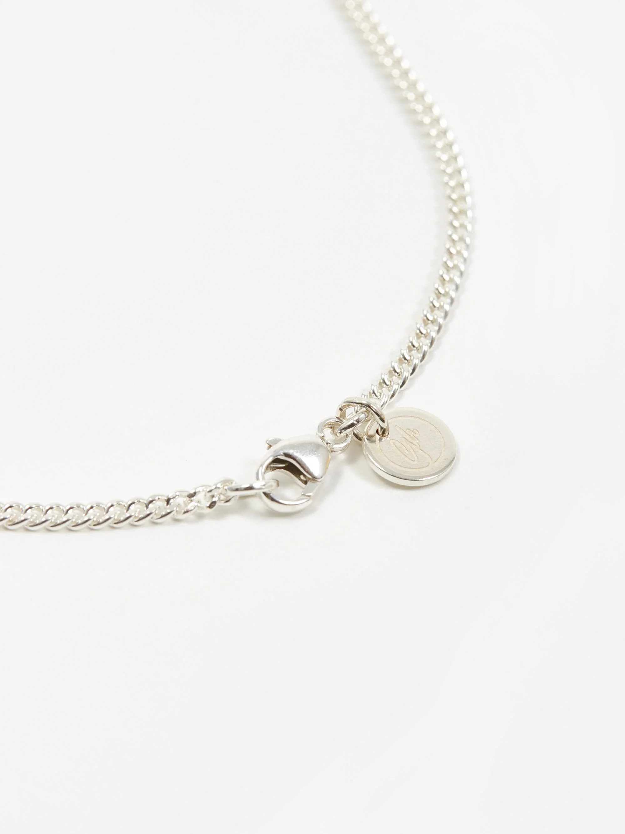 Goodhood Worldwide Curb Chain / Silver / 2.1mm Gauge / 50cm - 50cm - Image 3