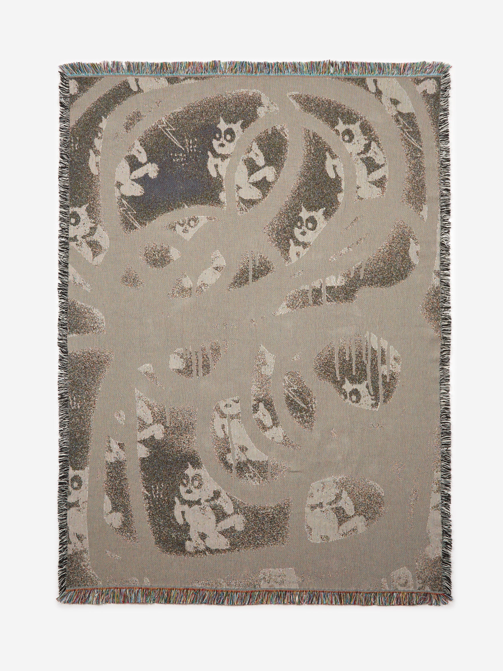 Goodhood Lifestore Art Wall Tapestry Blanket  - Spray Paint Cat - Image 3