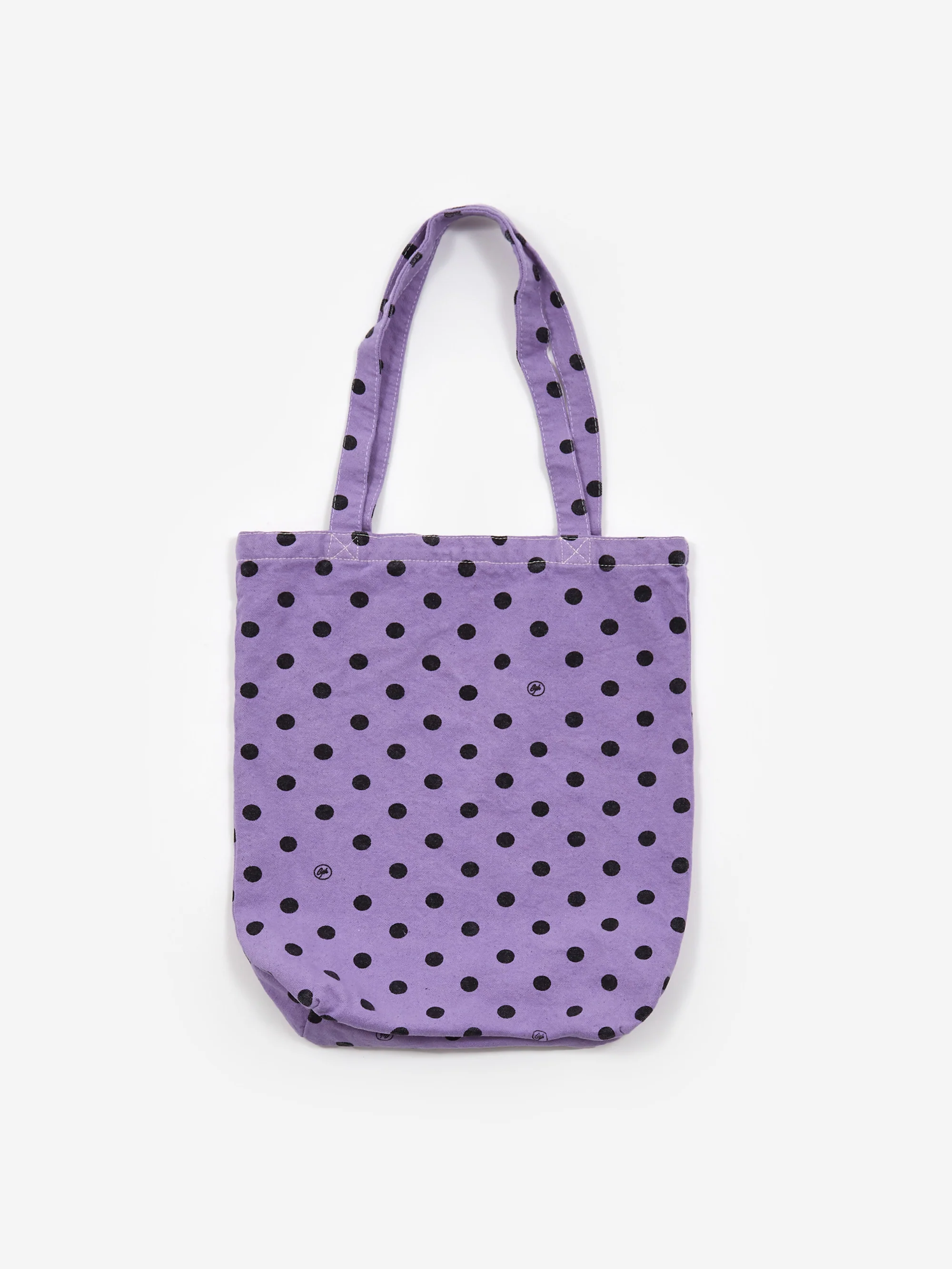 Goods by Goodhood Polka Dot Tote Bag - Pastel Lilac - Image 3