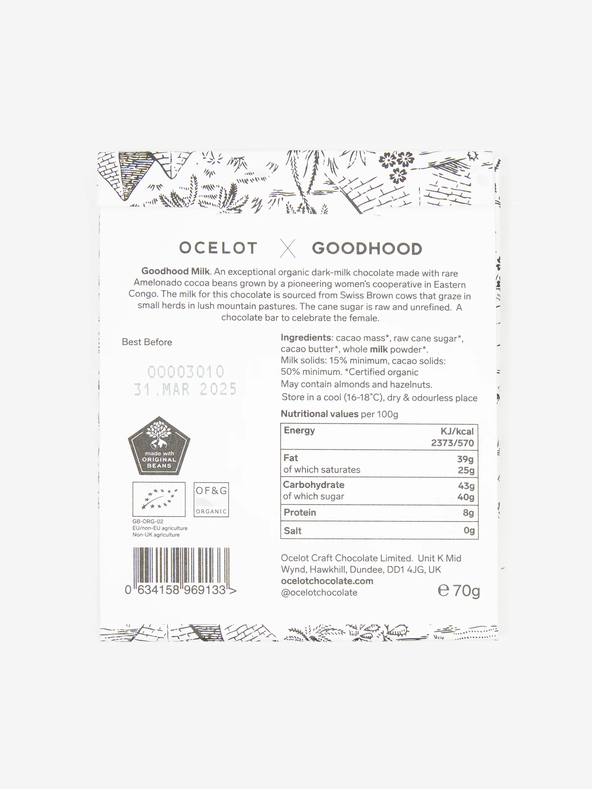 Goodhood London x Ocelot Milk Chocolate - Image 2
