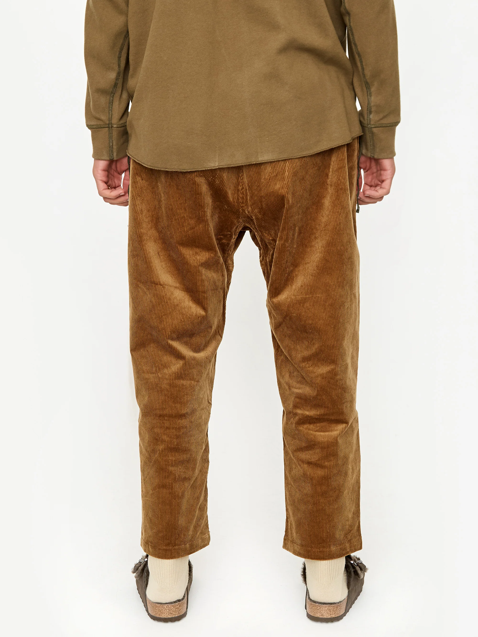 Gramicci Corduroy Loose Tapered Pant - Mocha Beige - Image 8