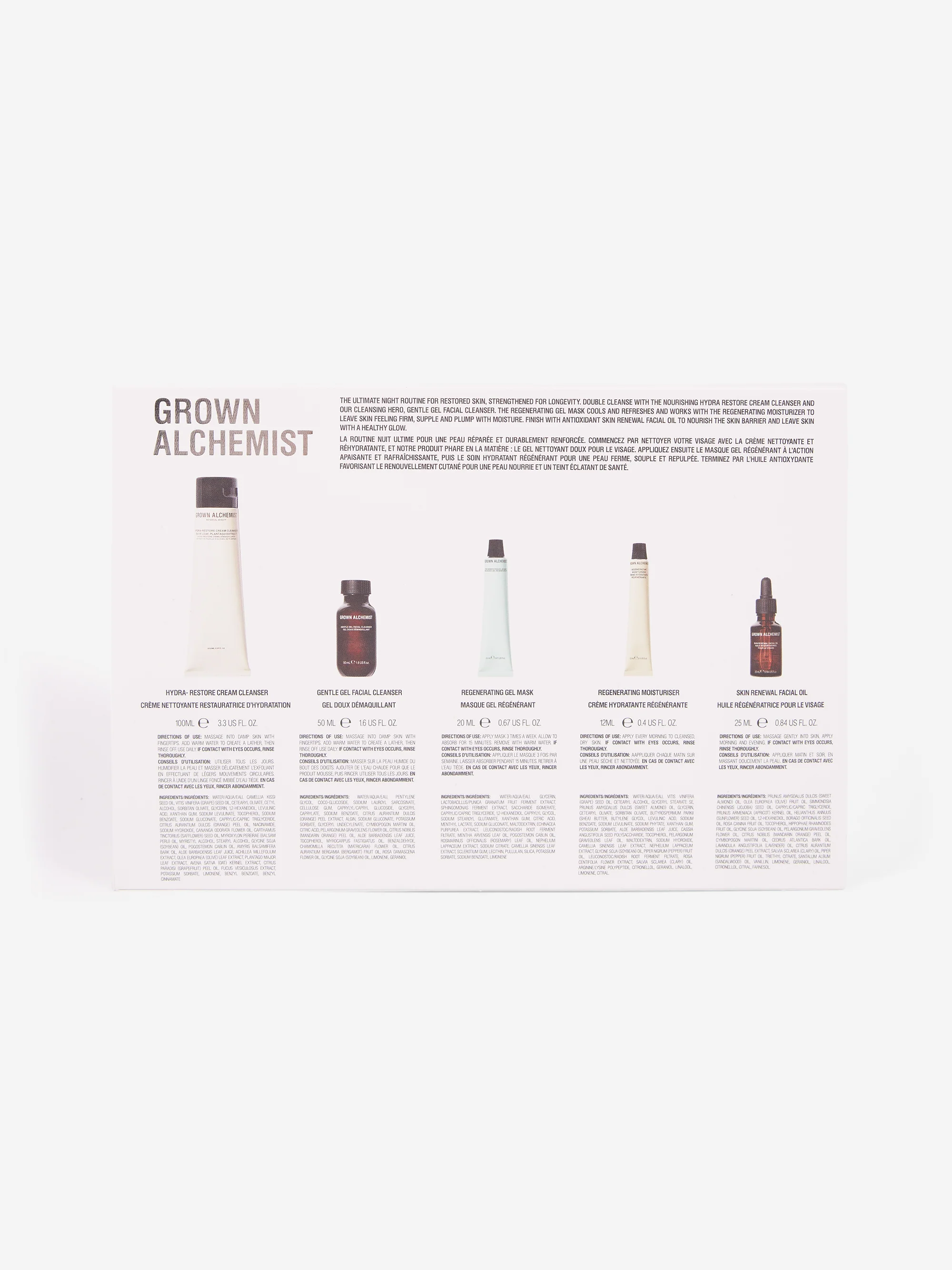 Grown Alchemist Regenerating Night Routine - Kit - Image 3