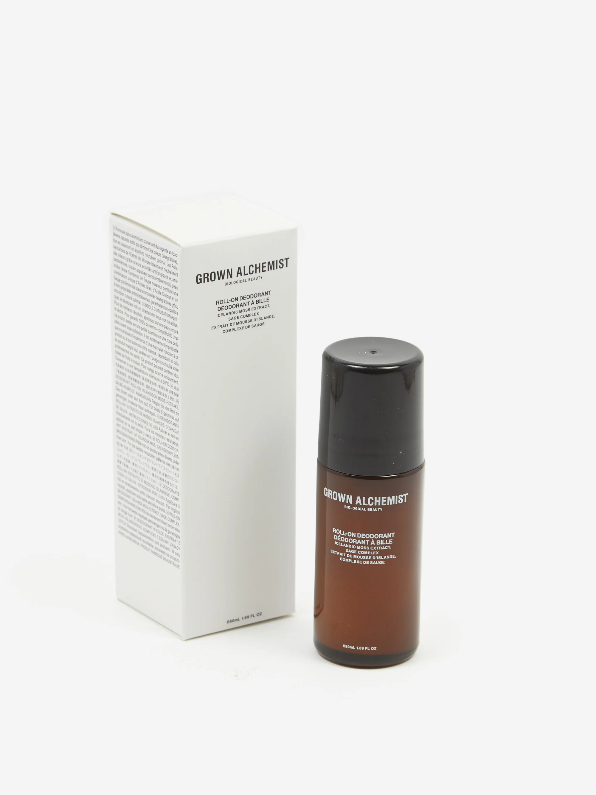 Grown Alchemist Roll-On Deodorant: Icelandic Moss Extract, Sage Complex - 50ml - Image 3