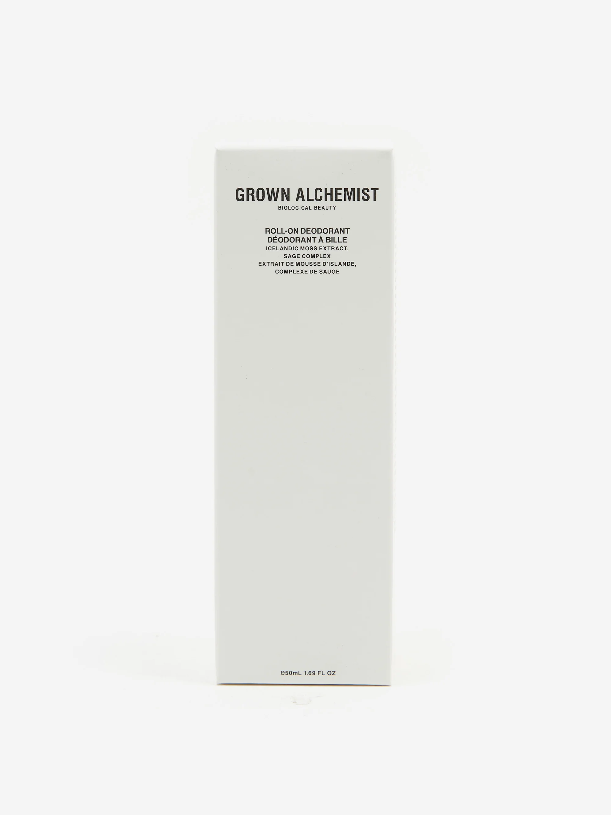 Grown Alchemist Roll-On Deodorant: Icelandic Moss Extract, Sage Complex - 50ml - Image 4