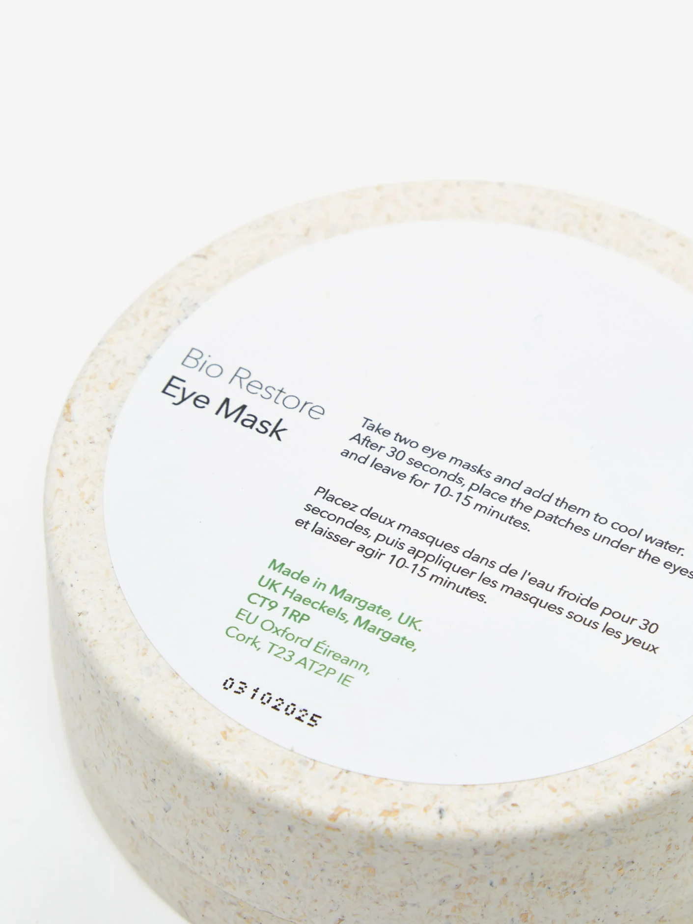 Haeckels 2.0 Bio Restore Eye Mask - Image 2