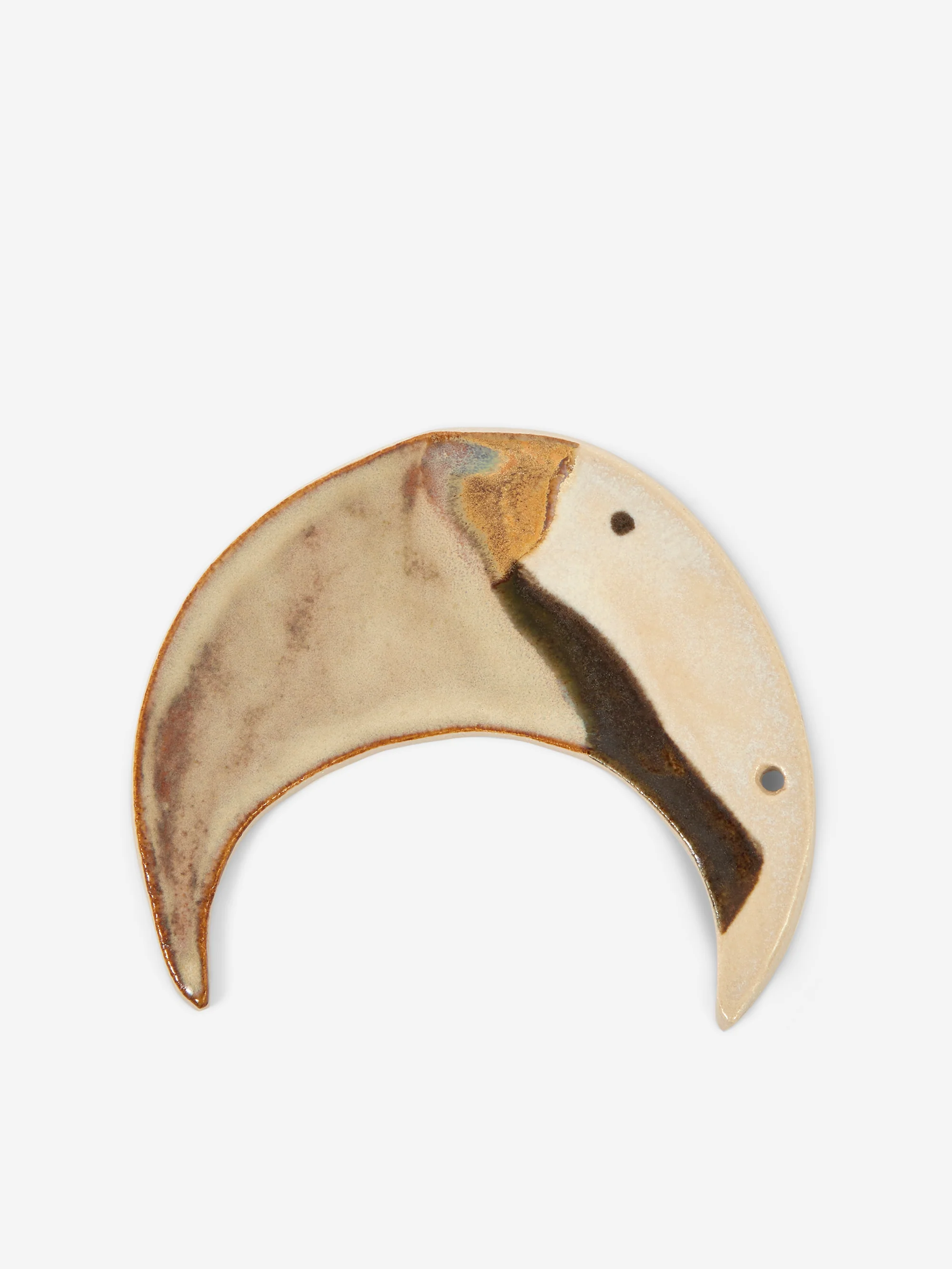 Hannah Bigley Hanging Mountain Cresent Moon Ceramic - Image 2