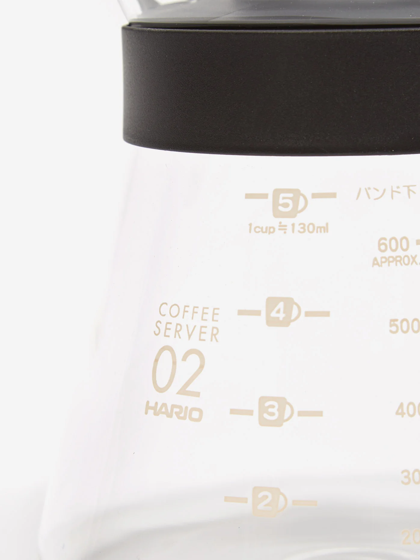Hario V60 Glass Coffee Server Size 02 (700ml) - Multi - Image 4