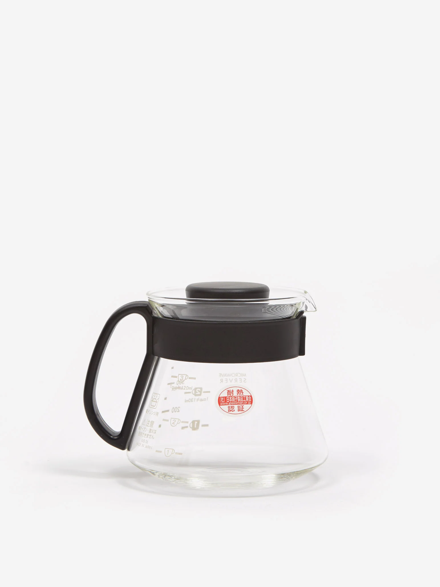 Hario V60 Glass Range Coffee Server Size 01 (360ml) - Multi - Image 5
