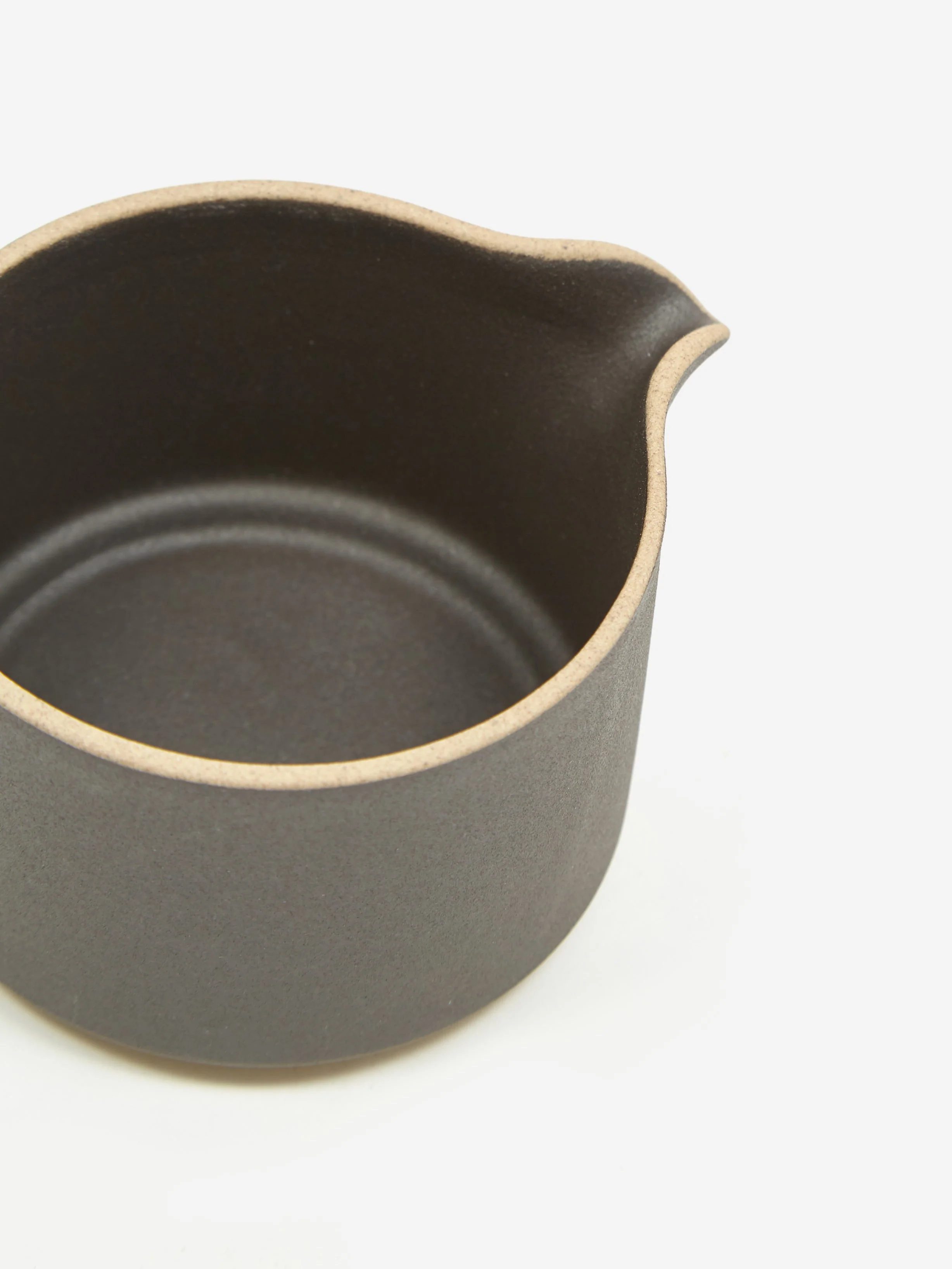 Hasami Porcelain Milk Pitcher - Black - Image 3