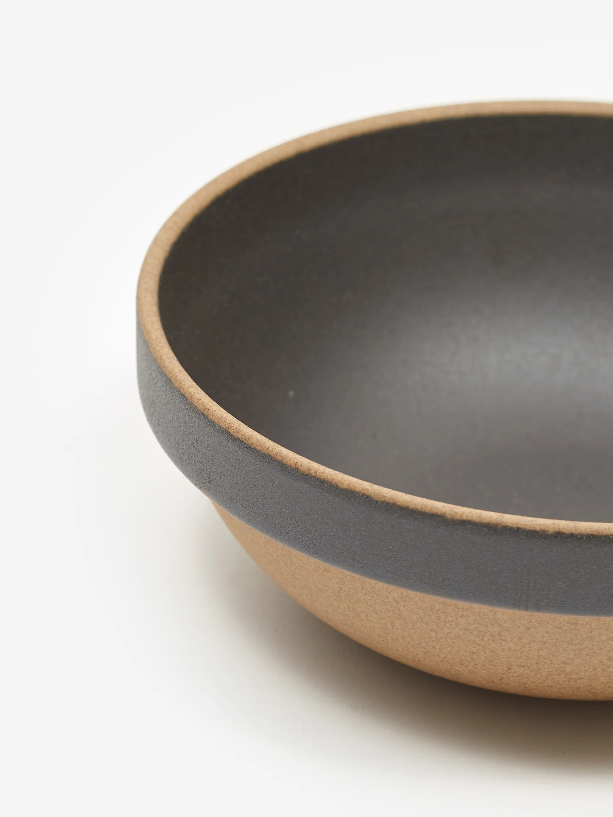 Hasami Porcelain Rounded Bowl 145x55 - Black - Image 2