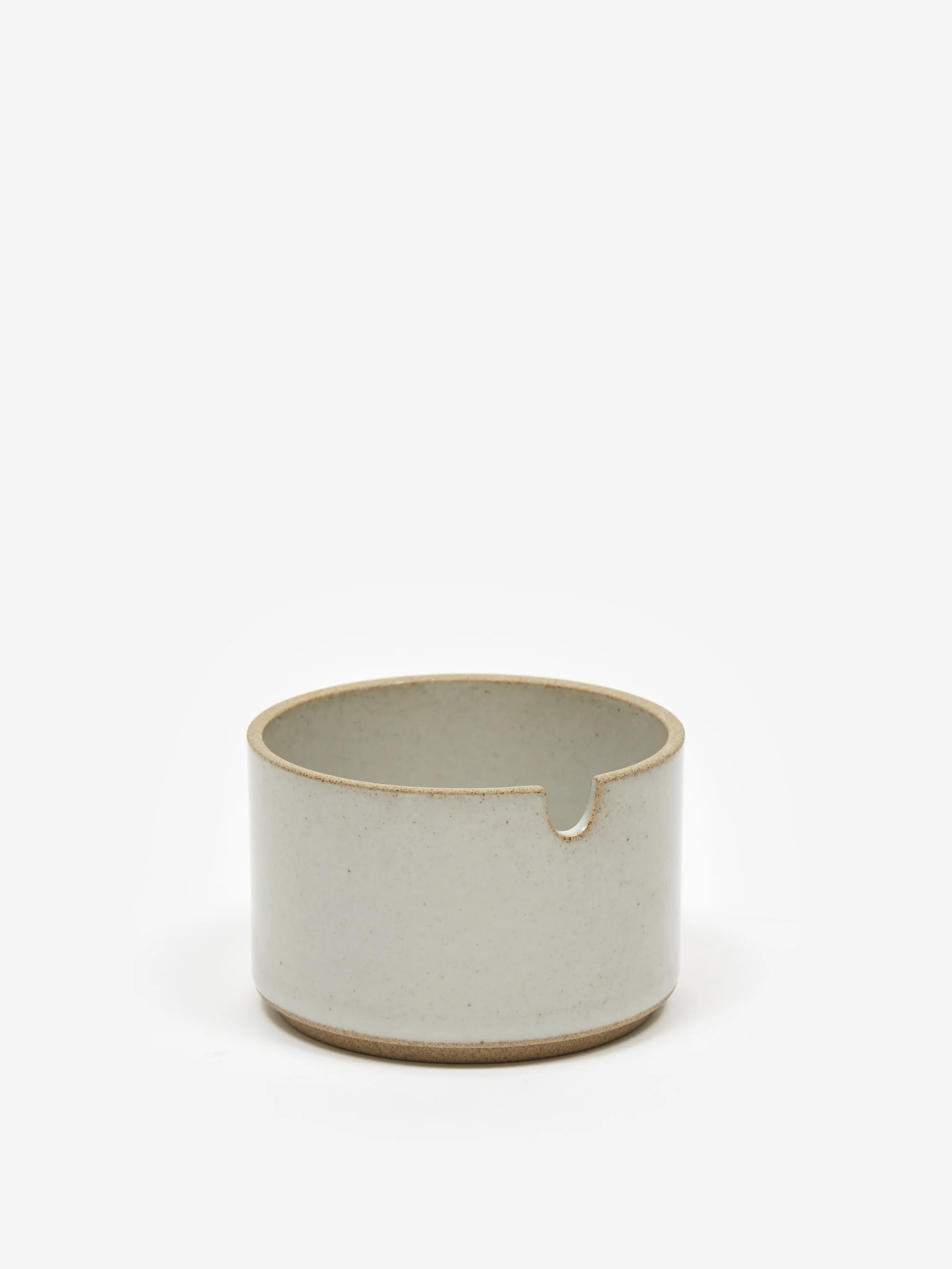 Hasami Porcelain Sugar Pot 85x55 - Gloss Grey - Image 3
