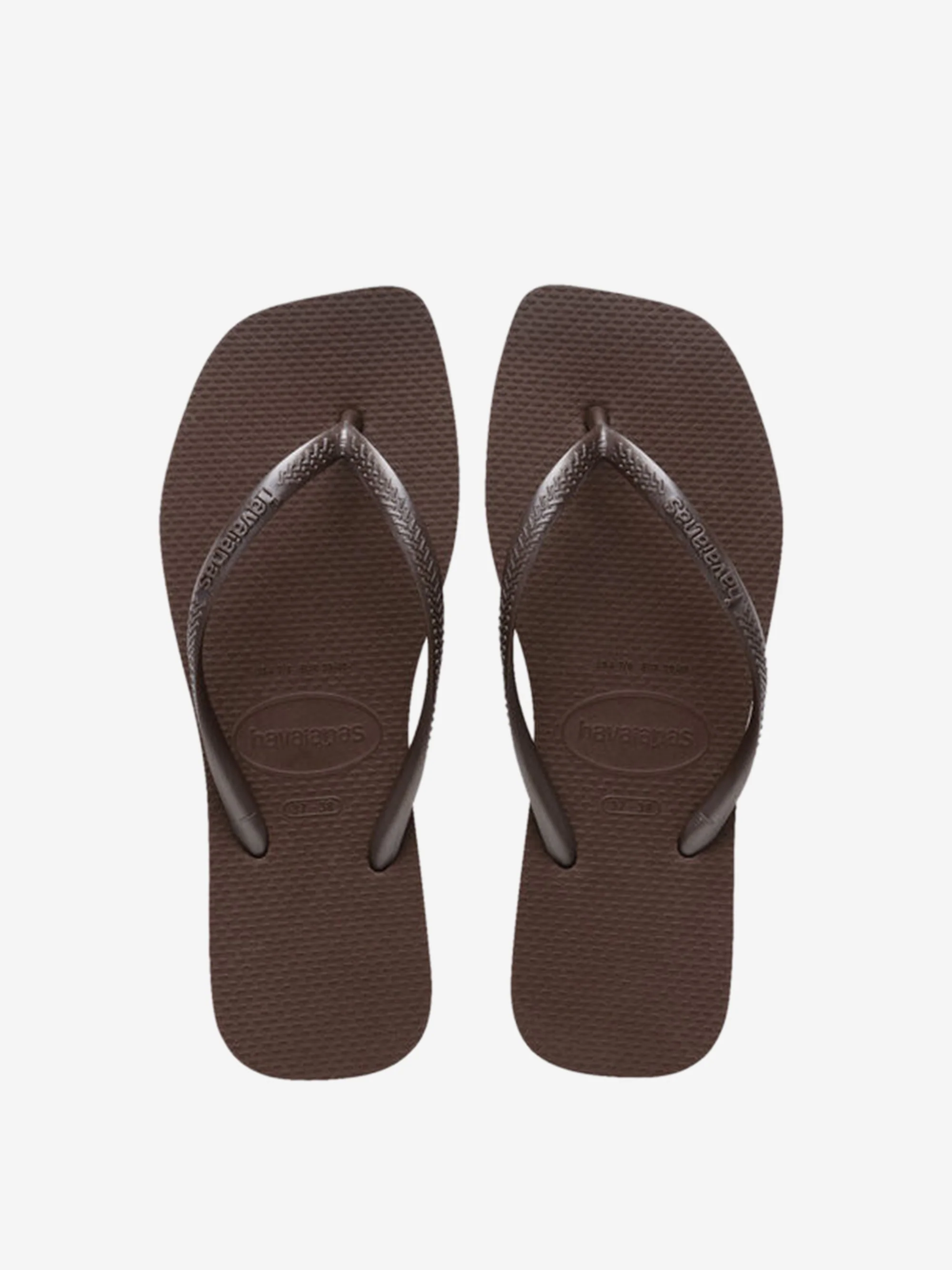 Havaianas Square Toe Flip Flop W -  Dark Brown - Image 3