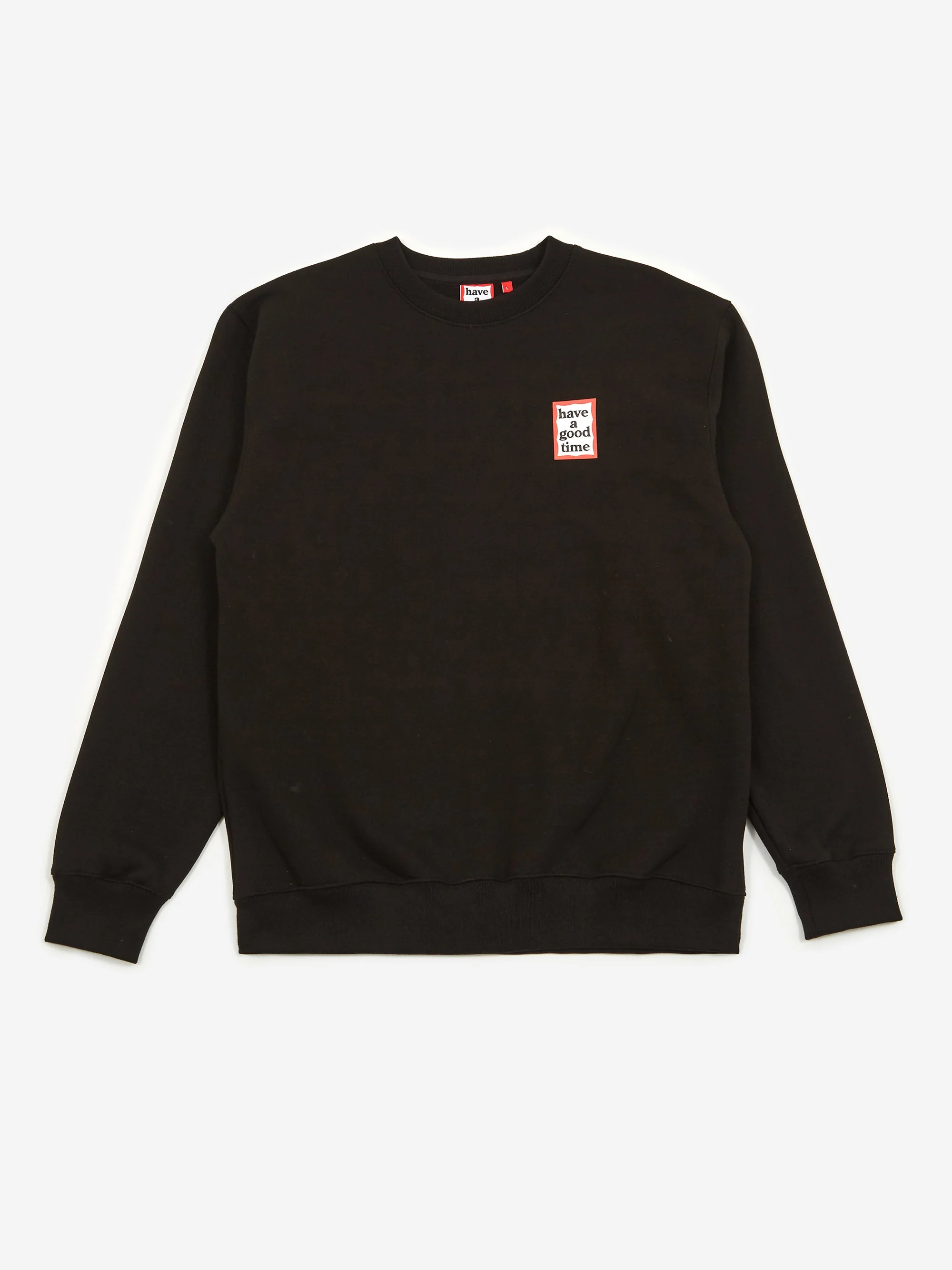 Have A Good Time Mini Frame Crewneck Sweatshirt - Black