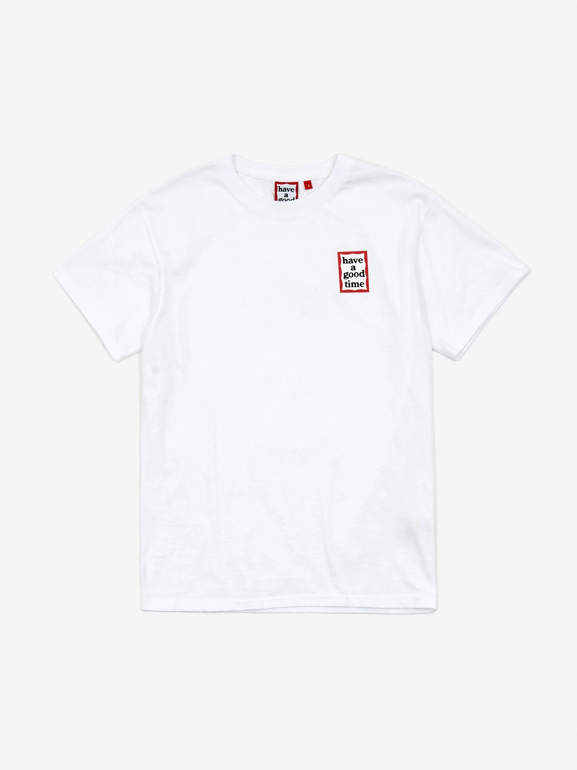Have A Good Time Mini Frame Short Sleeve T-Shirt - White