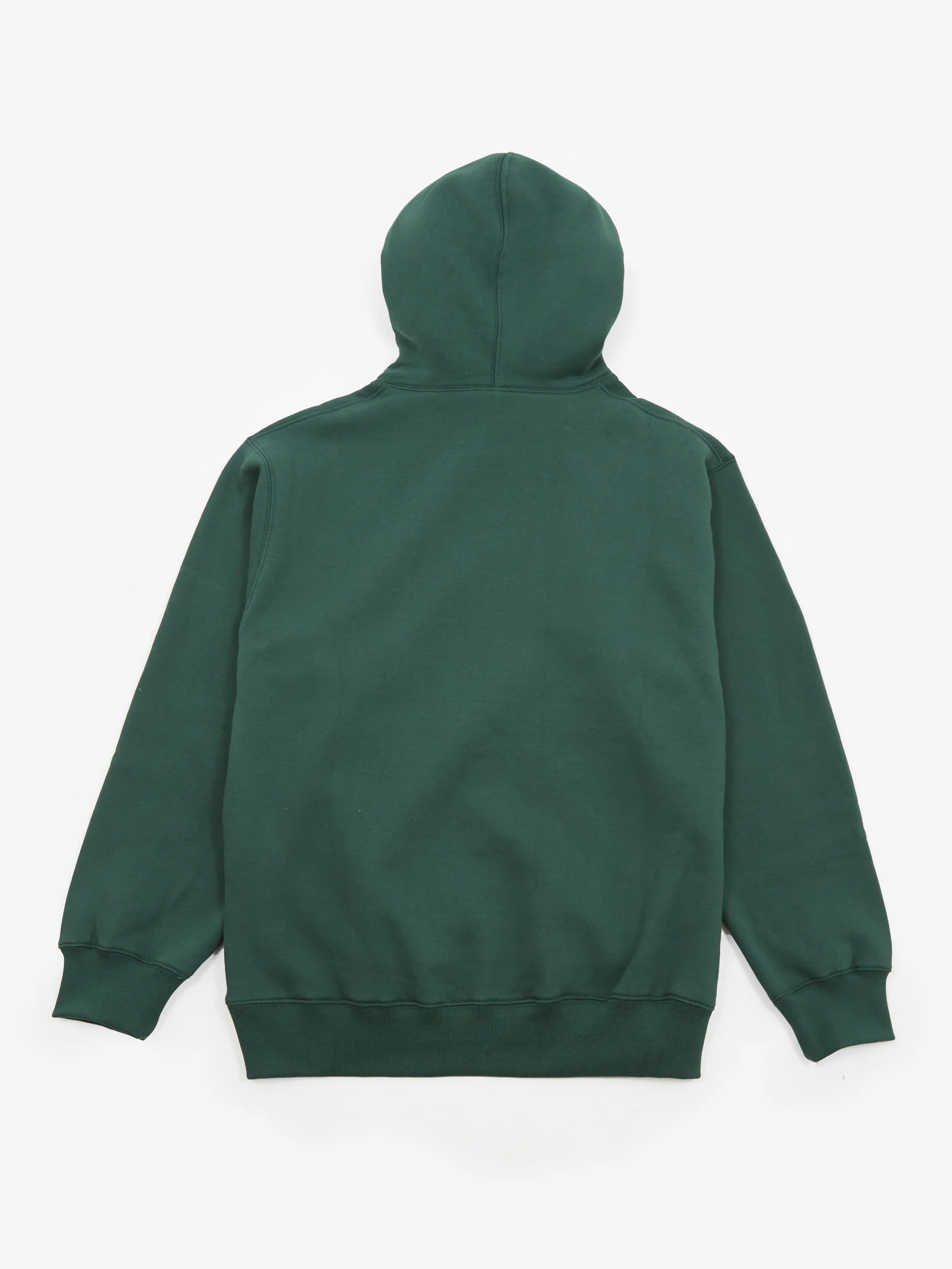 Have A Good Time Side Logo Embroidered Pullover Fleece Hoodie - Ever Green - Image 3