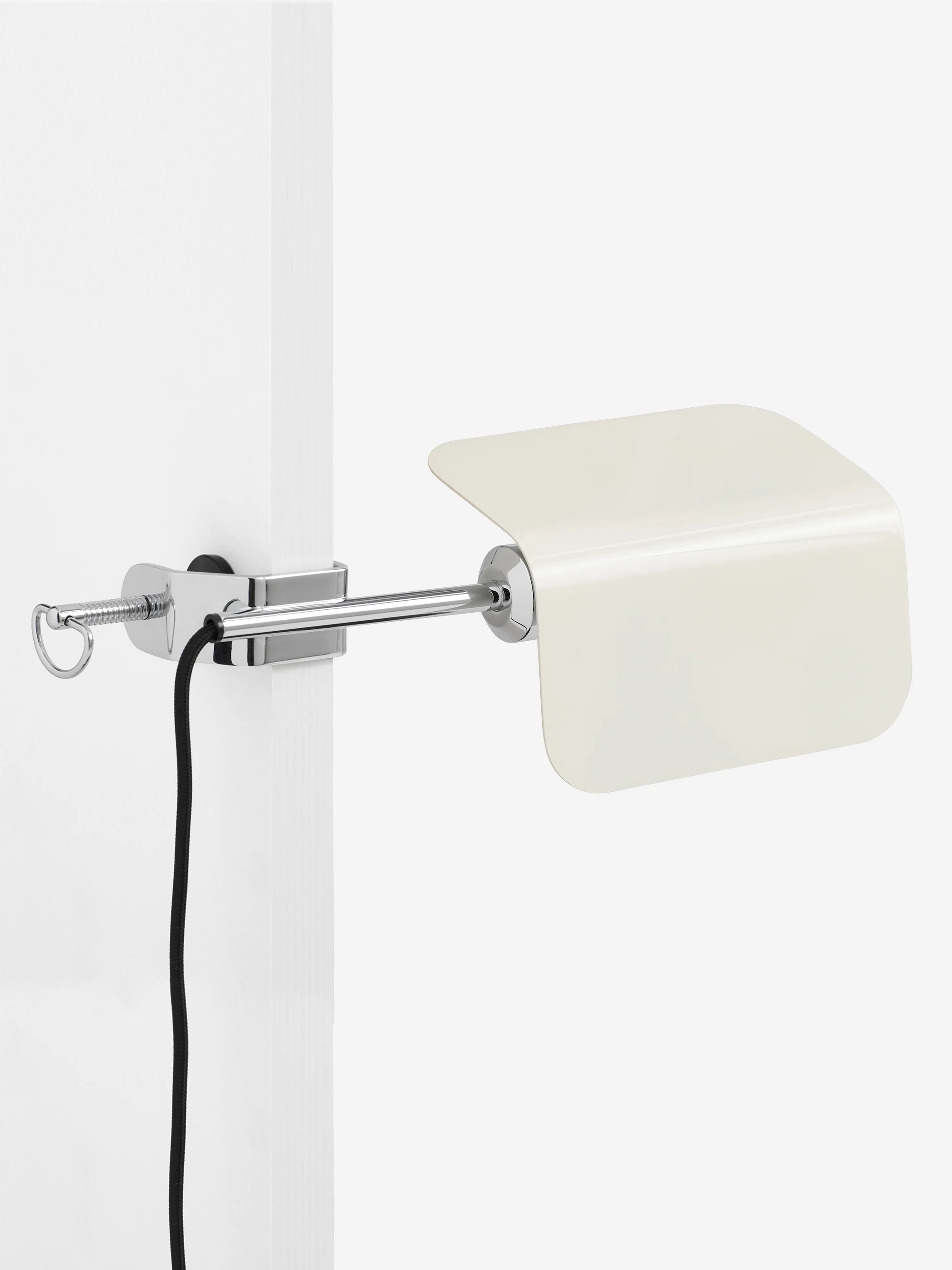 HAY Apex Clip Lamp - Oyster White (UK Plug)