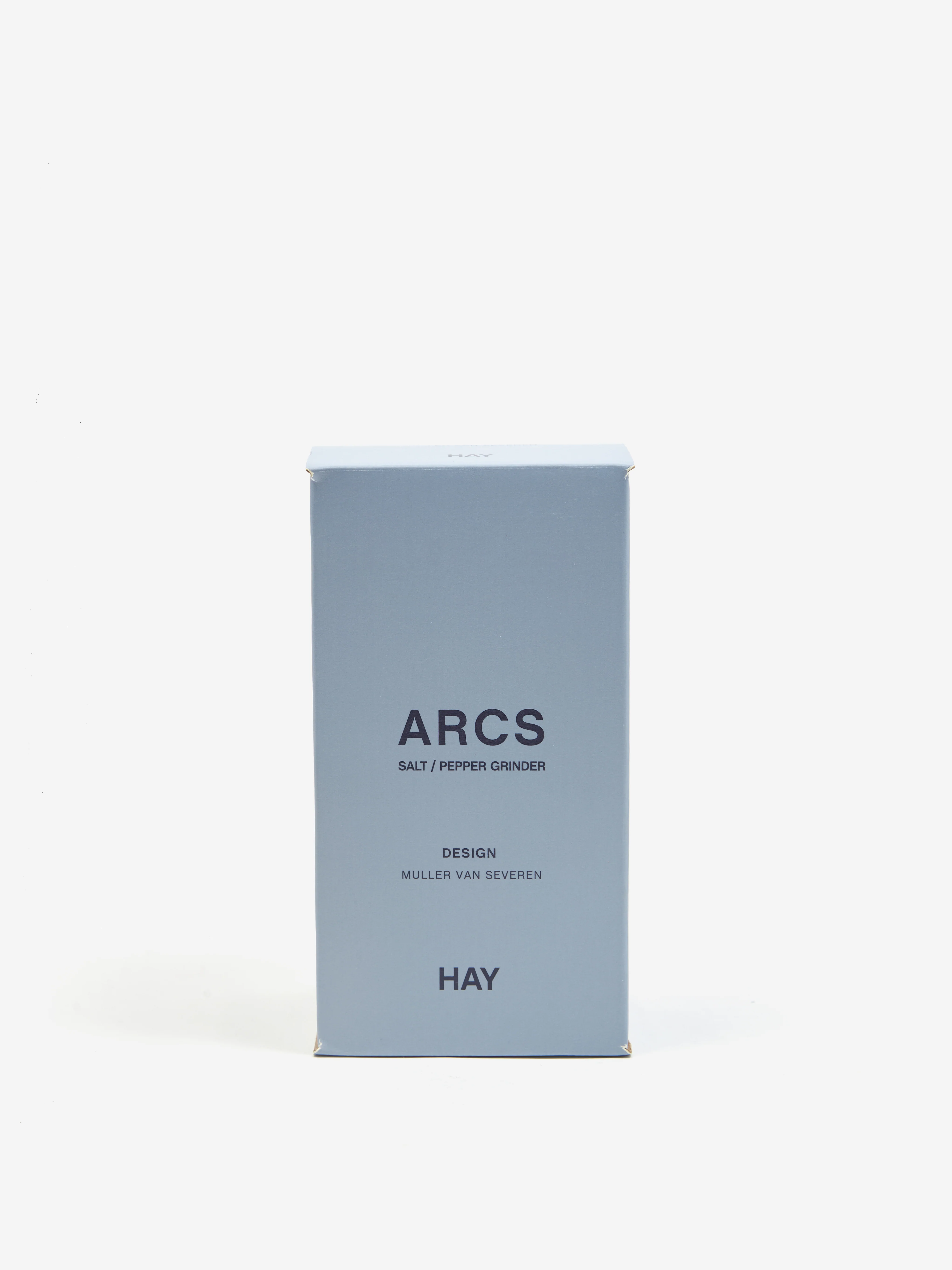 HAY Arcs Salt & Pepper Grinder - Dark Blue - Image 3