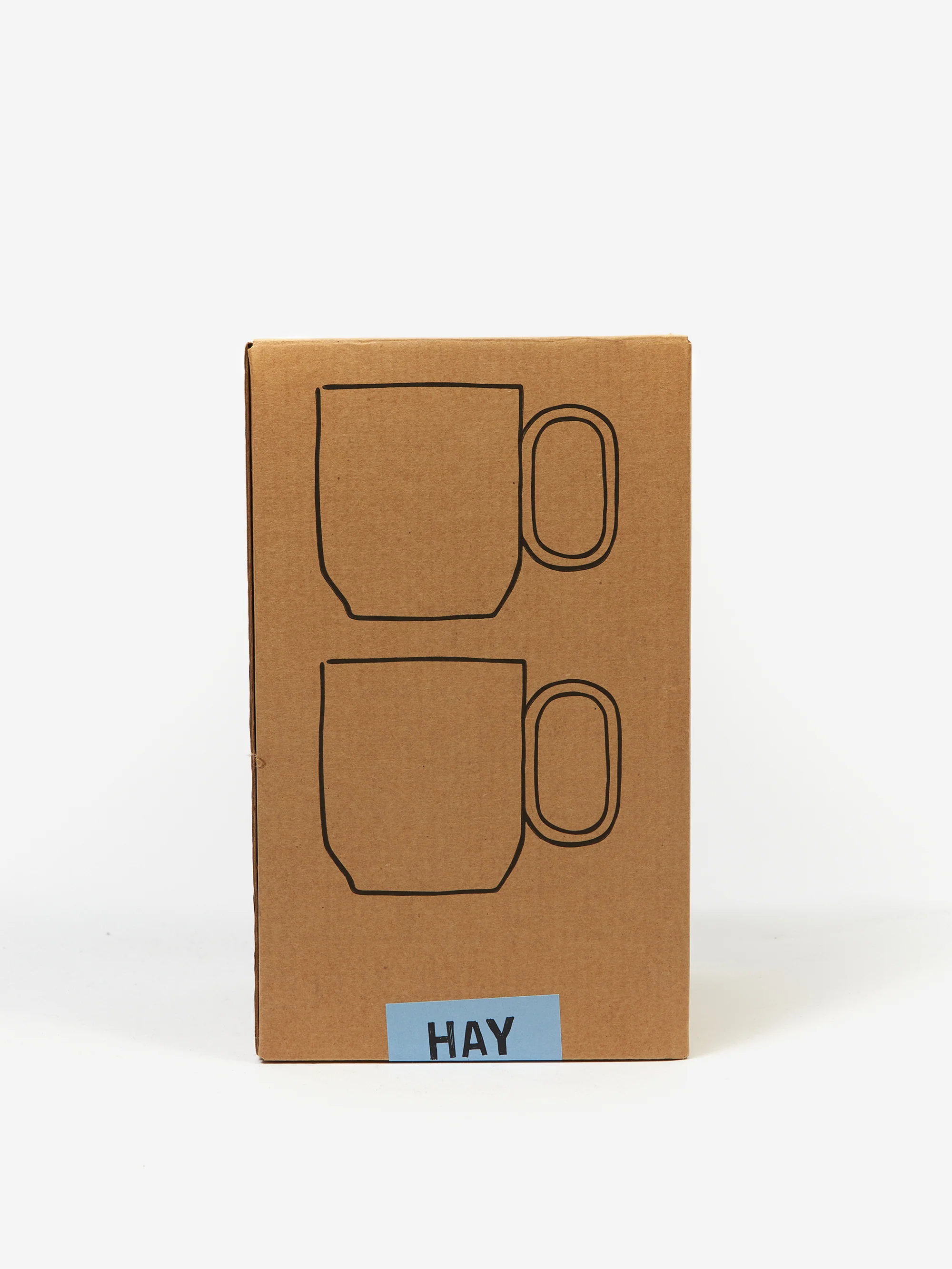 HAY Barro Cup - Set of 2 - Light Blue - Image 4