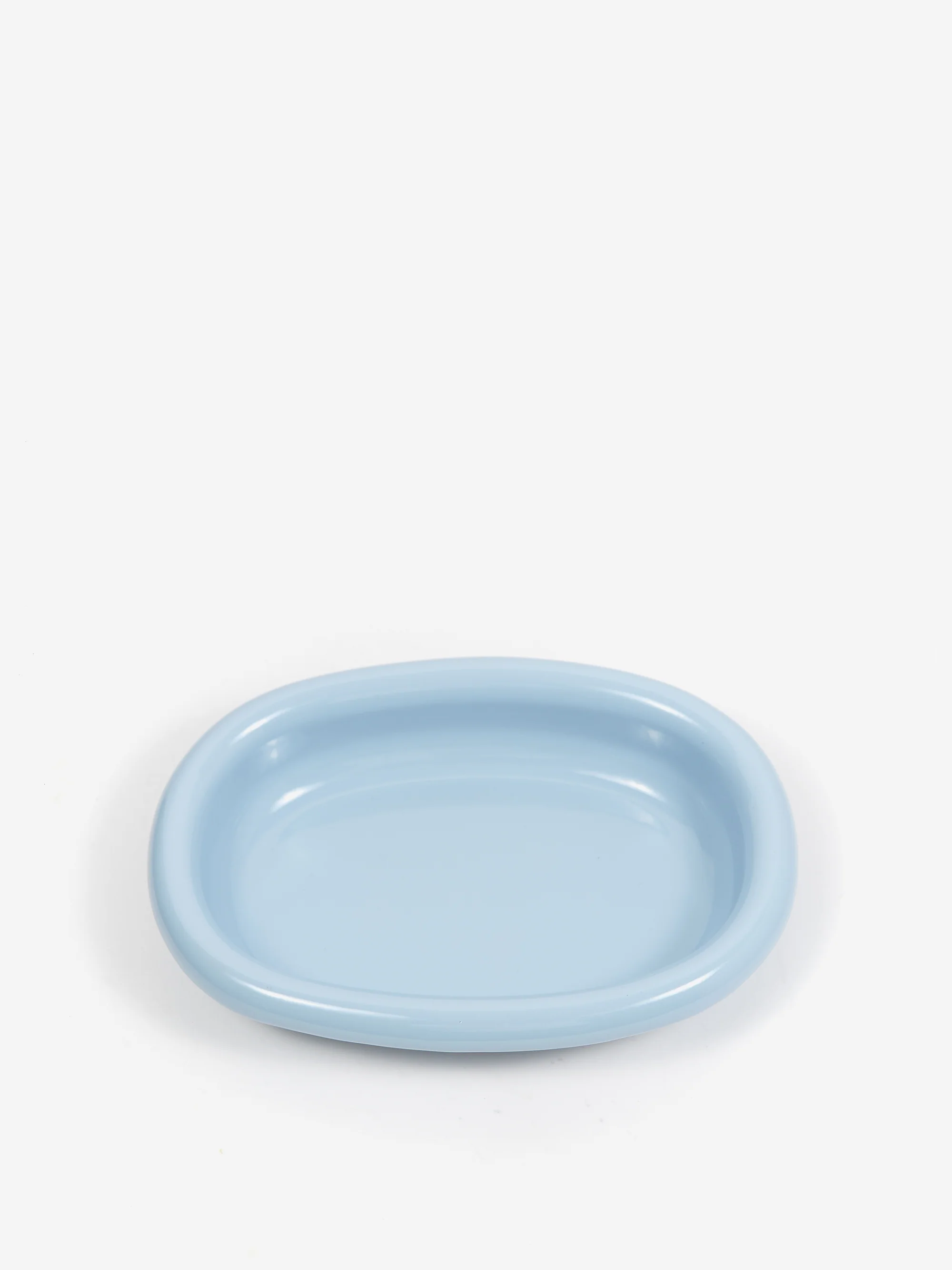 HAY Barro Oval Dish - Small - Light Blue