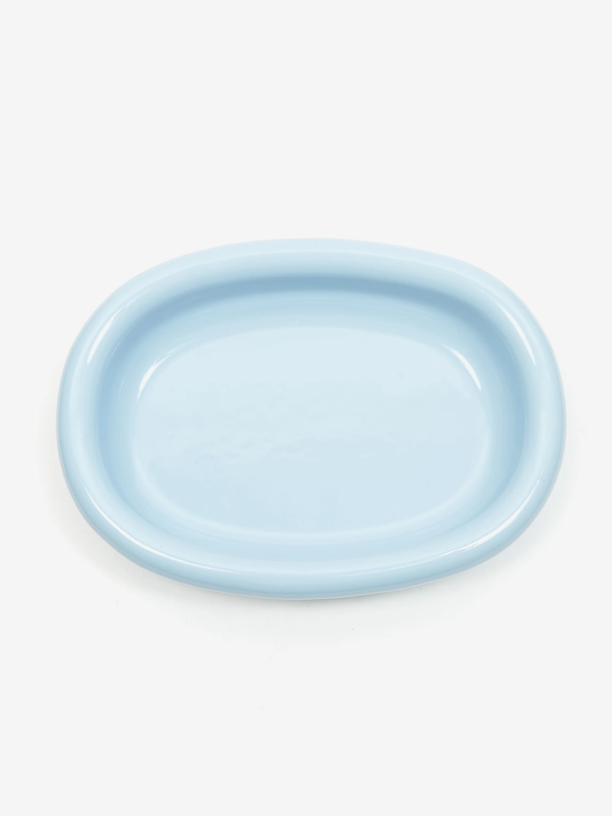 HAY Barro Oval Dish - Small - Light Blue - Image 6