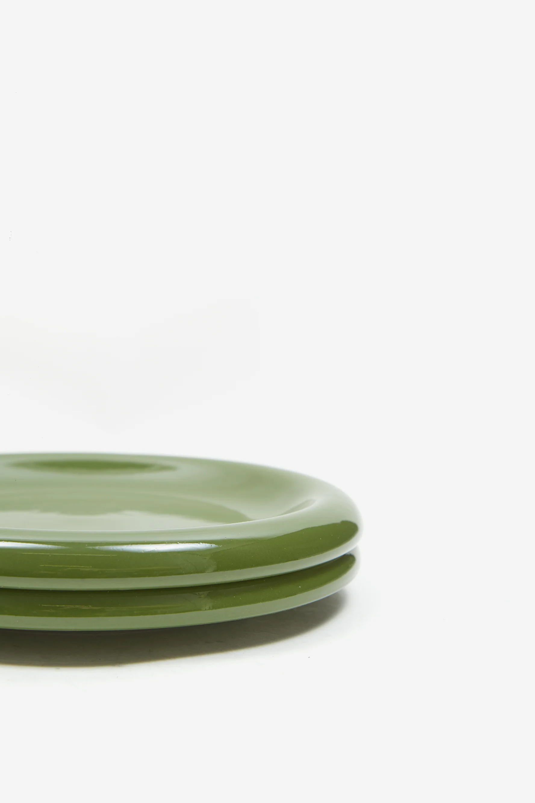 HAY Barro Plate 18cm - Set of 2 - Green - Image 3