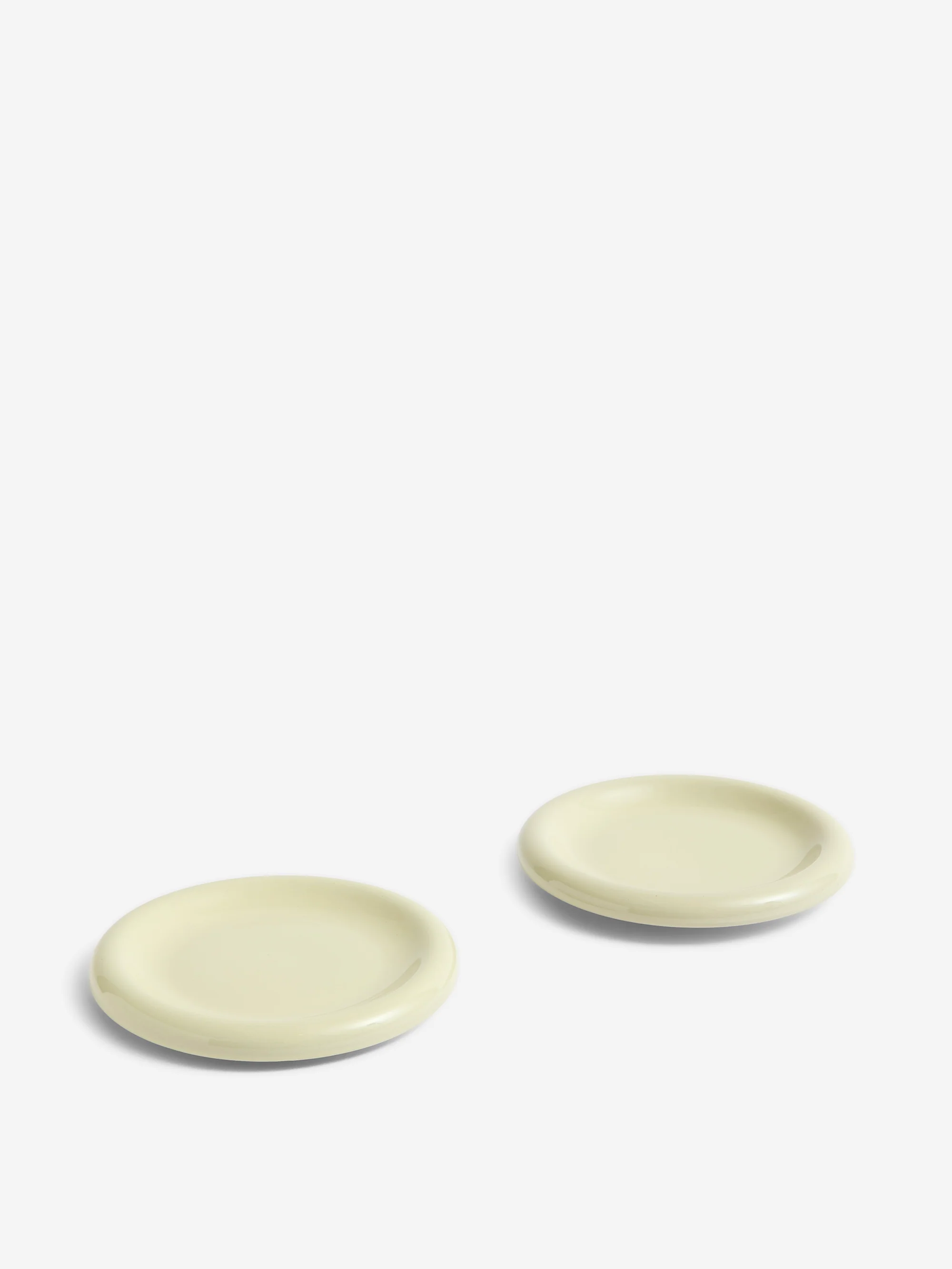 HAY Barro Plate - Set of 2 - Ø18 - Pistachio